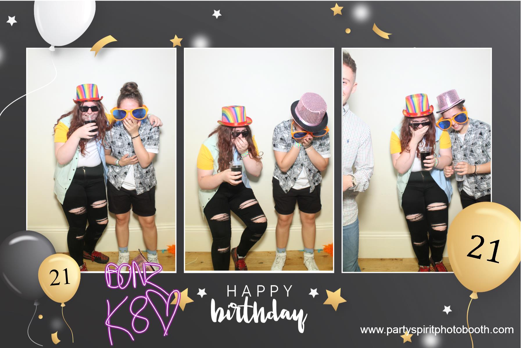 21st Birthday Party | View more photos from the event at gallery.partyspiritphotobooth.com/u/PartySpiritPhotoBooth/21st-Birthday-Party