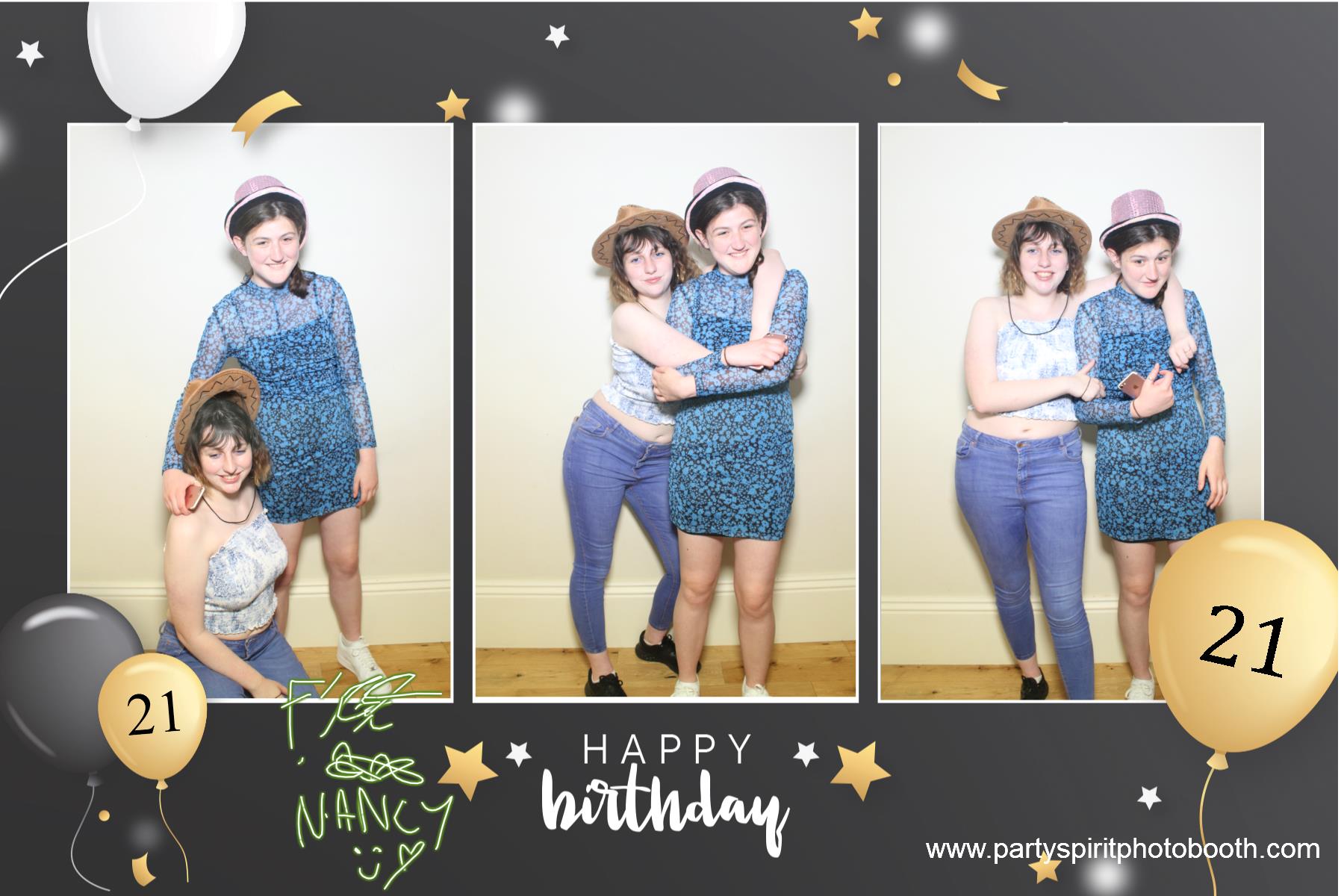 21st Birthday Party | View more photos from the event at gallery.partyspiritphotobooth.com/u/PartySpiritPhotoBooth/21st-Birthday-Party