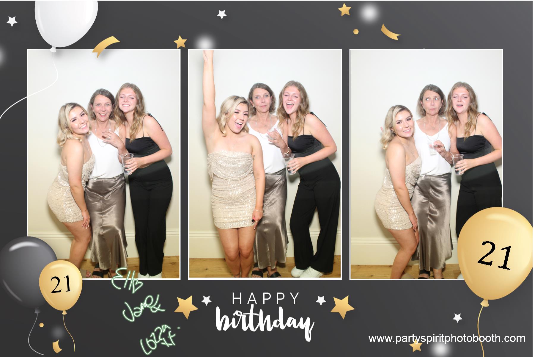 21st Birthday Party | View more photos from the event at gallery.partyspiritphotobooth.com/u/PartySpiritPhotoBooth/21st-Birthday-Party