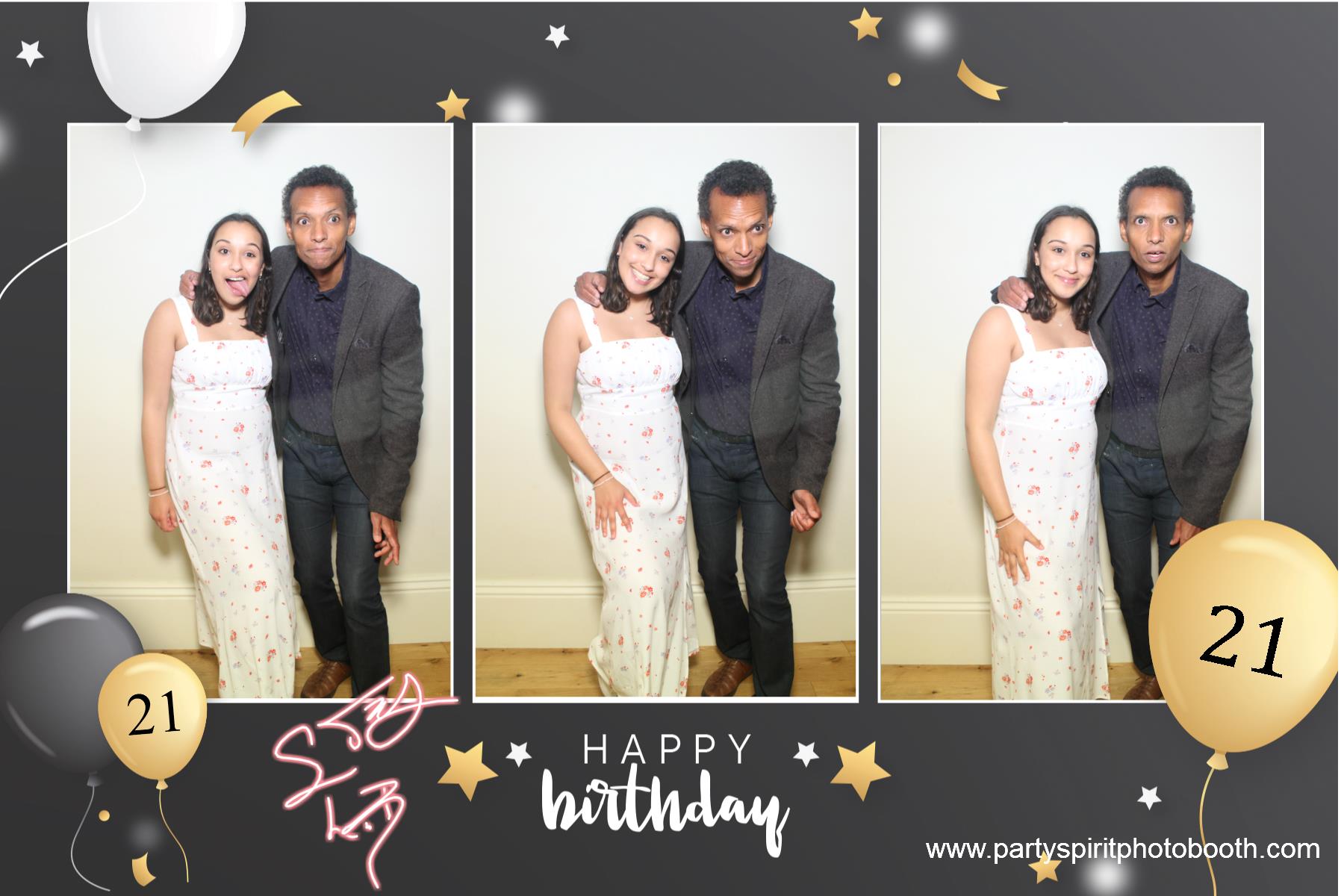 21st Birthday Party | View more photos from the event at gallery.partyspiritphotobooth.com/u/PartySpiritPhotoBooth/21st-Birthday-Party
