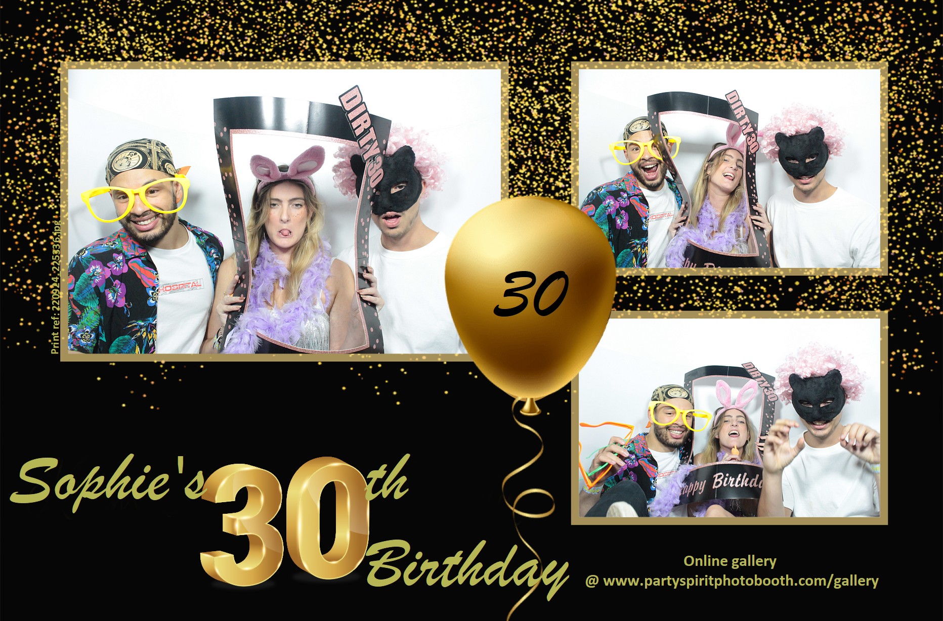 30th Birthday Party | View more photos from the event at gallery.partyspiritphotobooth.com/u/PartySpiritPhotoBooth/30th-Birthday-Party
