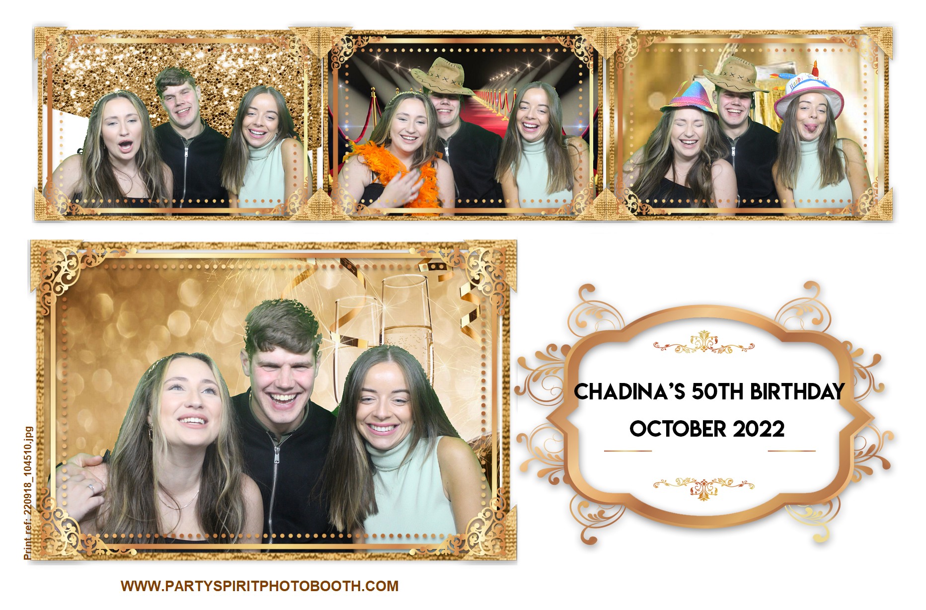 50th Birthday Party | View more photos from the event at gallery.partyspiritphotobooth.com/u/PartySpiritPhotoBooth/50th-Birthday-Party