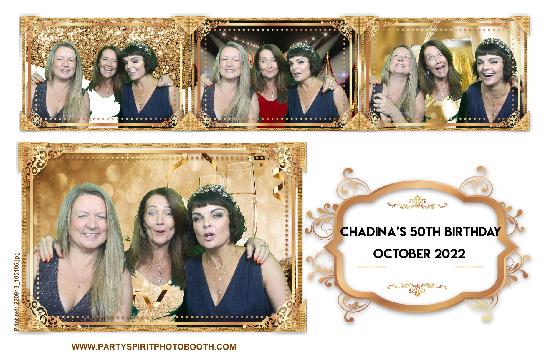 50th Birthday Party | View more photos from the event at gallery.partyspiritphotobooth.com/u/PartySpiritPhotoBooth/50th-Birthday-Party