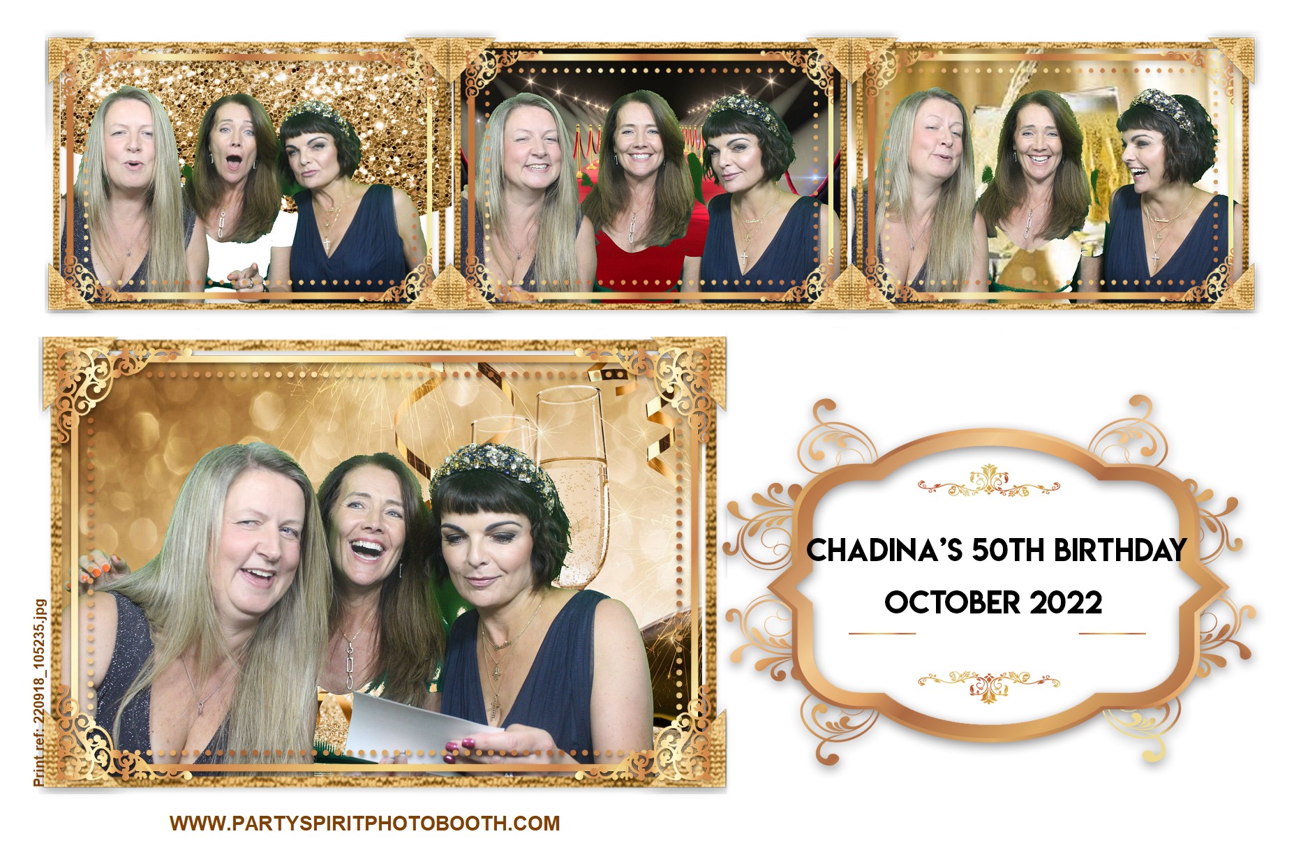 50th Birthday Party | View more photos from the event at gallery.partyspiritphotobooth.com/u/PartySpiritPhotoBooth/50th-Birthday-Party
