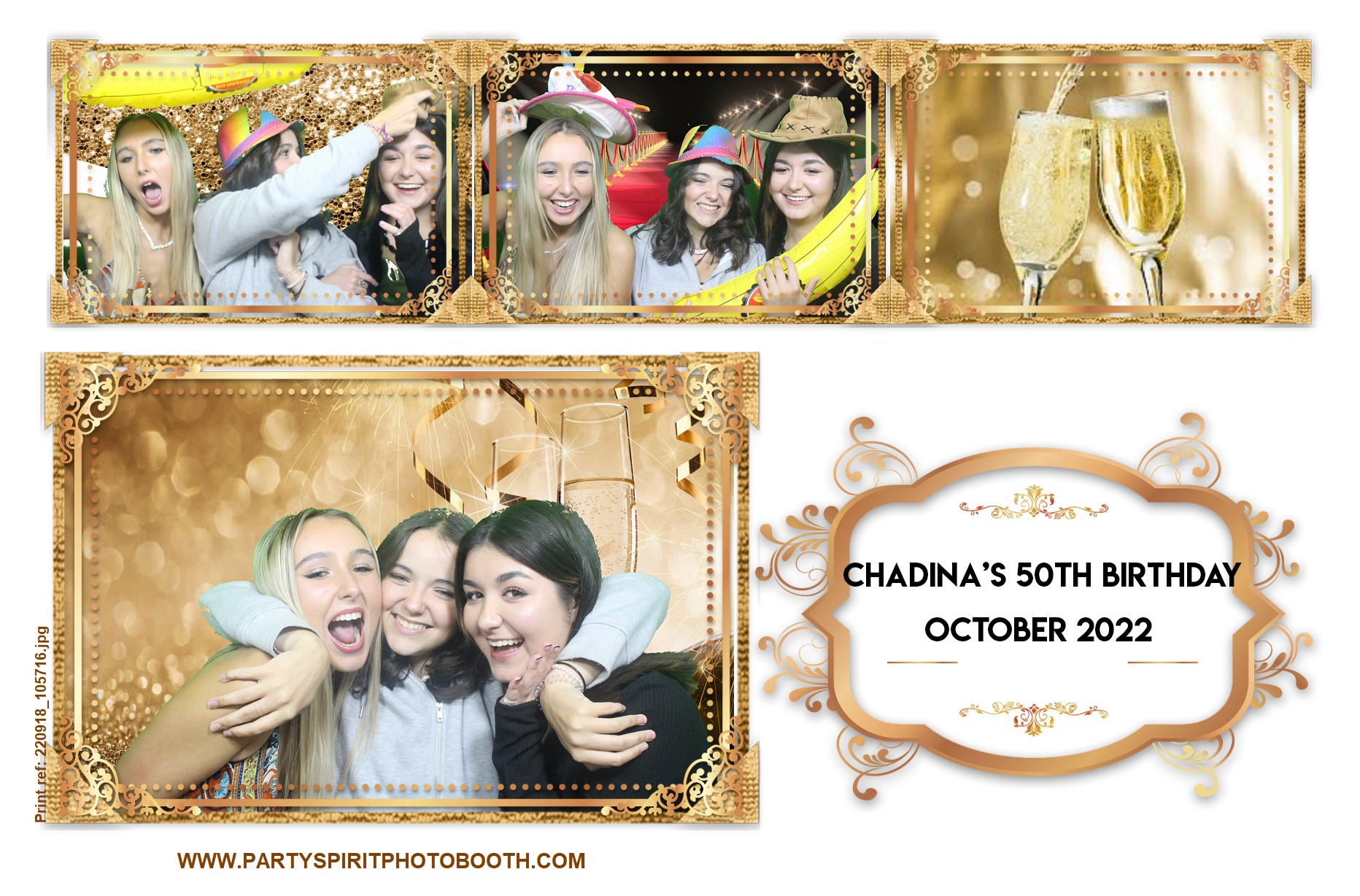 50th Birthday Party | View more photos from the event at gallery.partyspiritphotobooth.com/u/PartySpiritPhotoBooth/50th-Birthday-Party