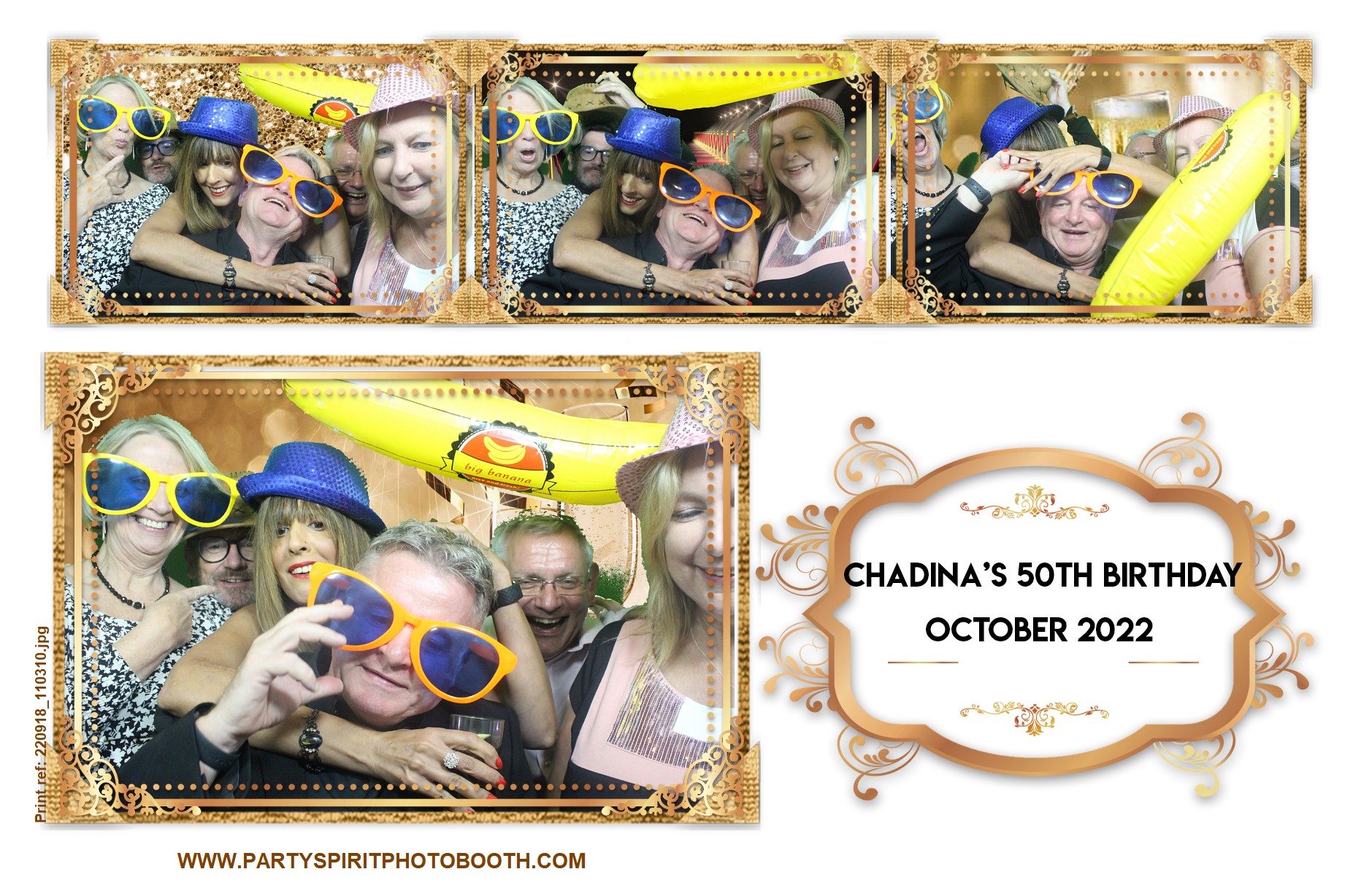 50th Birthday Party | View more photos from the event at gallery.partyspiritphotobooth.com/u/PartySpiritPhotoBooth/50th-Birthday-Party