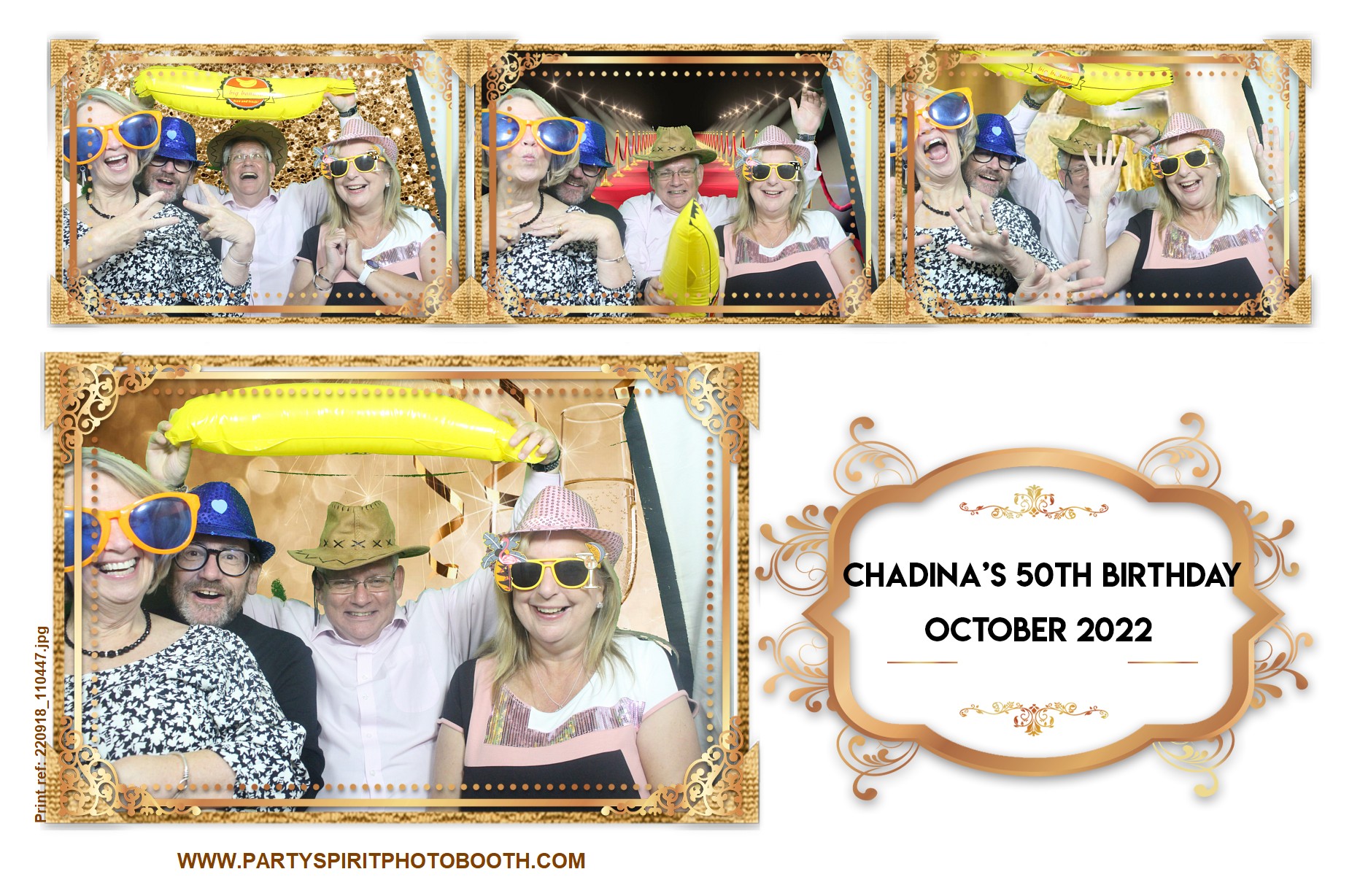 50th Birthday Party | View more photos from the event at gallery.partyspiritphotobooth.com/u/PartySpiritPhotoBooth/50th-Birthday-Party