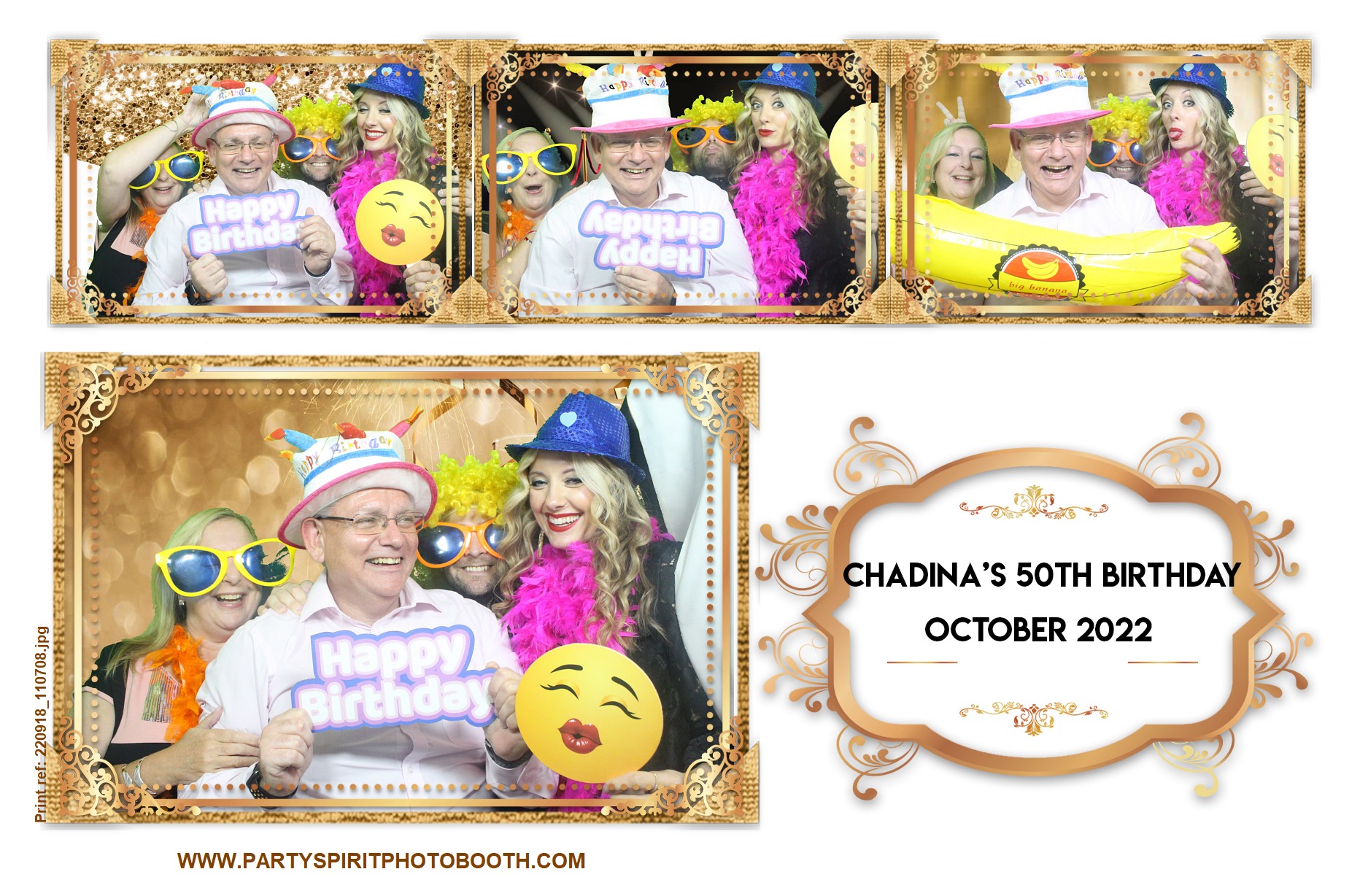 50th Birthday Party | View more photos from the event at gallery.partyspiritphotobooth.com/u/PartySpiritPhotoBooth/50th-Birthday-Party
