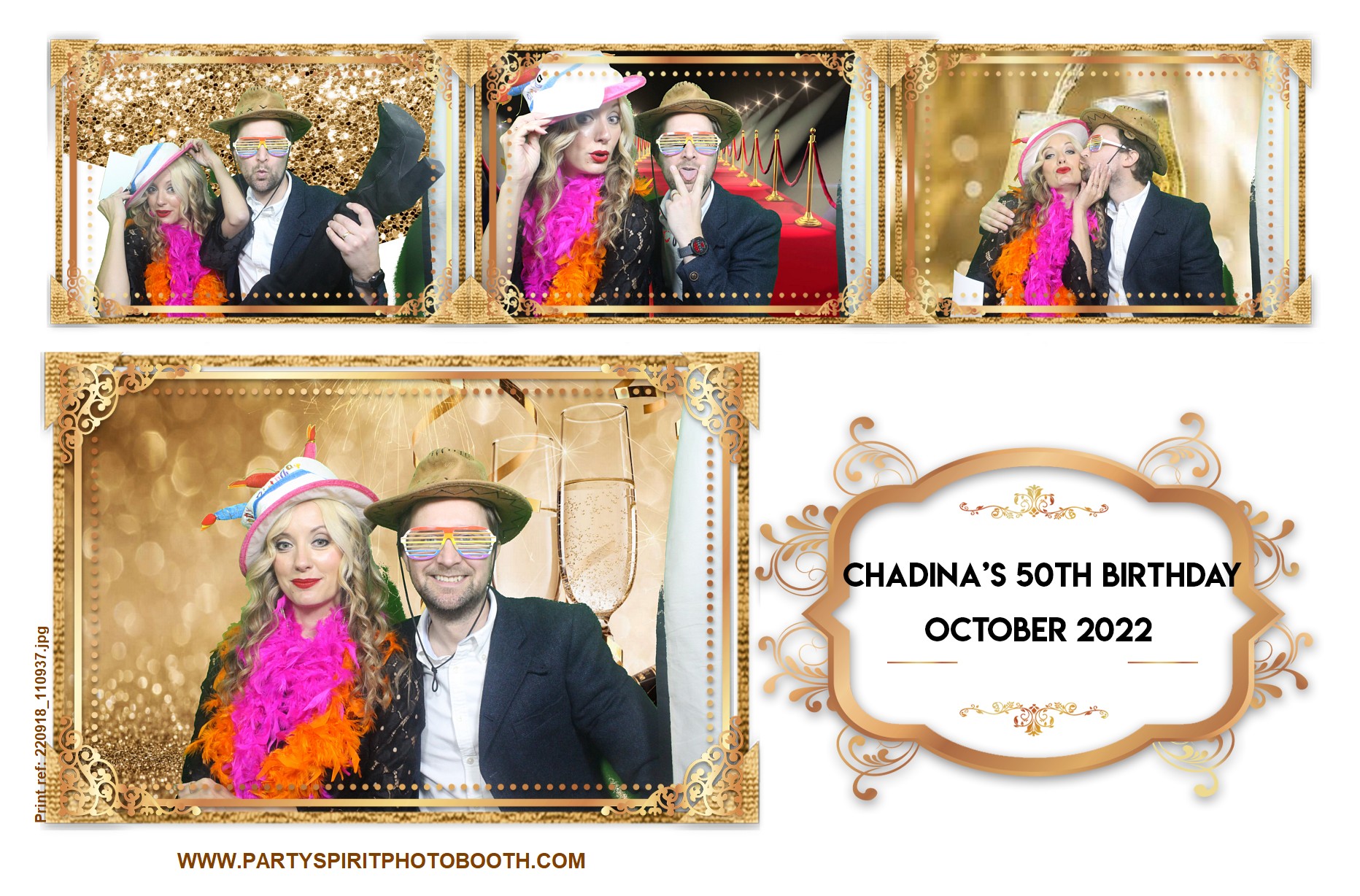 50th Birthday Party | View more photos from the event at gallery.partyspiritphotobooth.com/u/PartySpiritPhotoBooth/50th-Birthday-Party