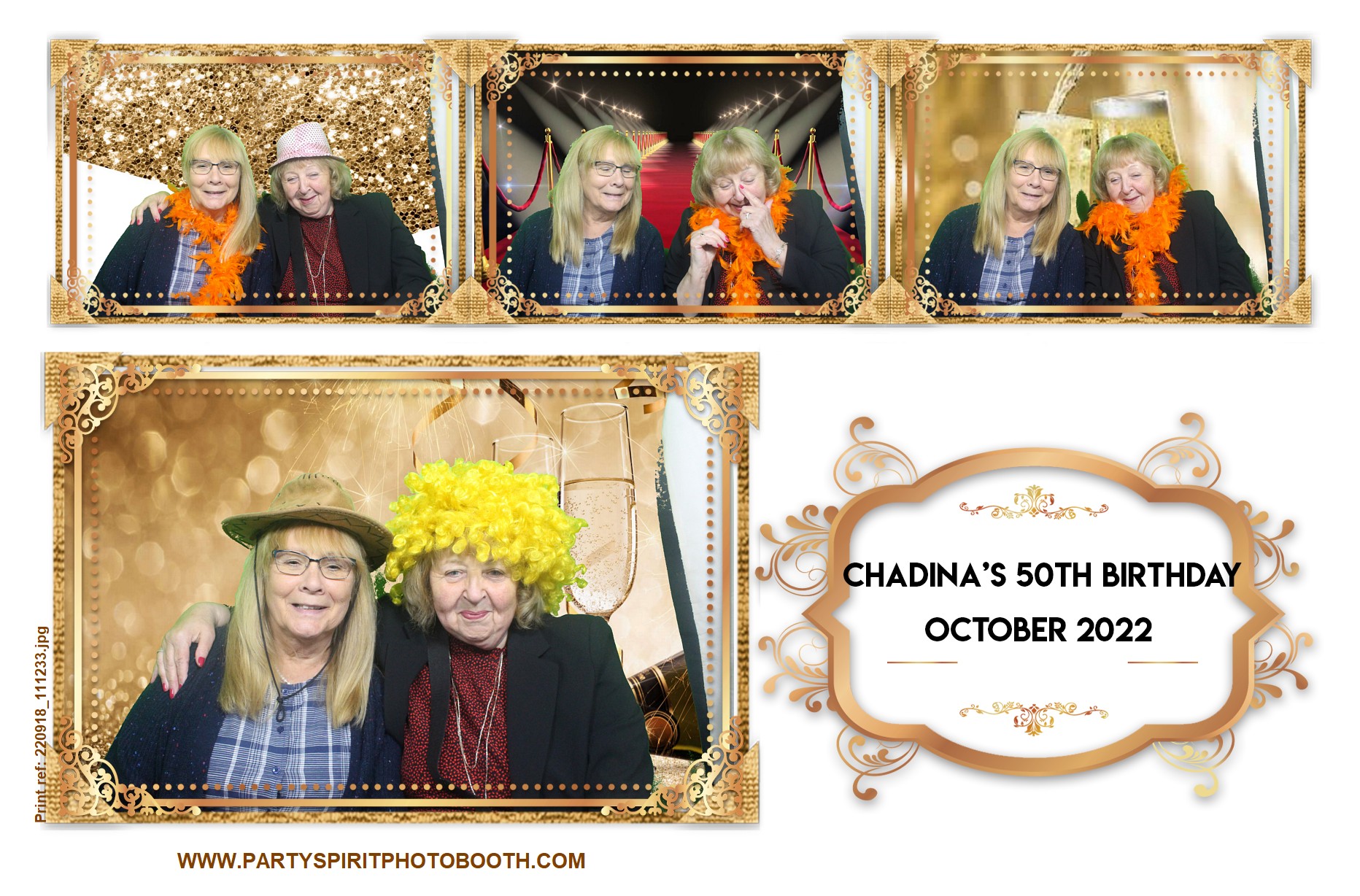 50th Birthday Party | View more photos from the event at gallery.partyspiritphotobooth.com/u/PartySpiritPhotoBooth/50th-Birthday-Party