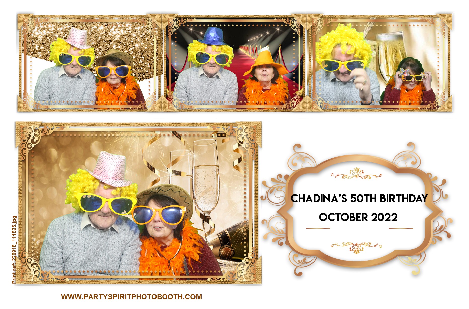 50th Birthday Party | View more photos from the event at gallery.partyspiritphotobooth.com/u/PartySpiritPhotoBooth/50th-Birthday-Party