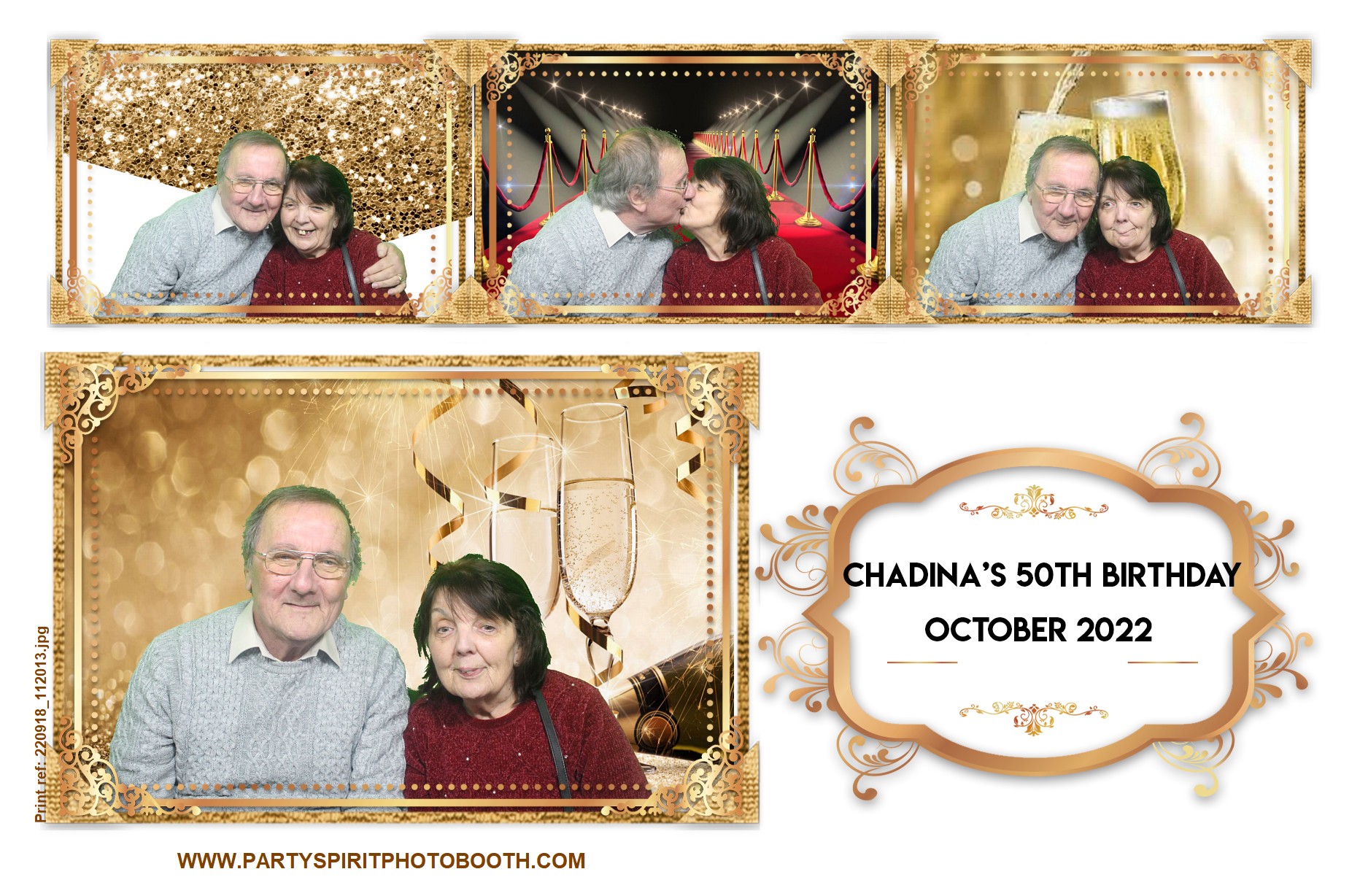 50th Birthday Party | View more photos from the event at gallery.partyspiritphotobooth.com/u/PartySpiritPhotoBooth/50th-Birthday-Party