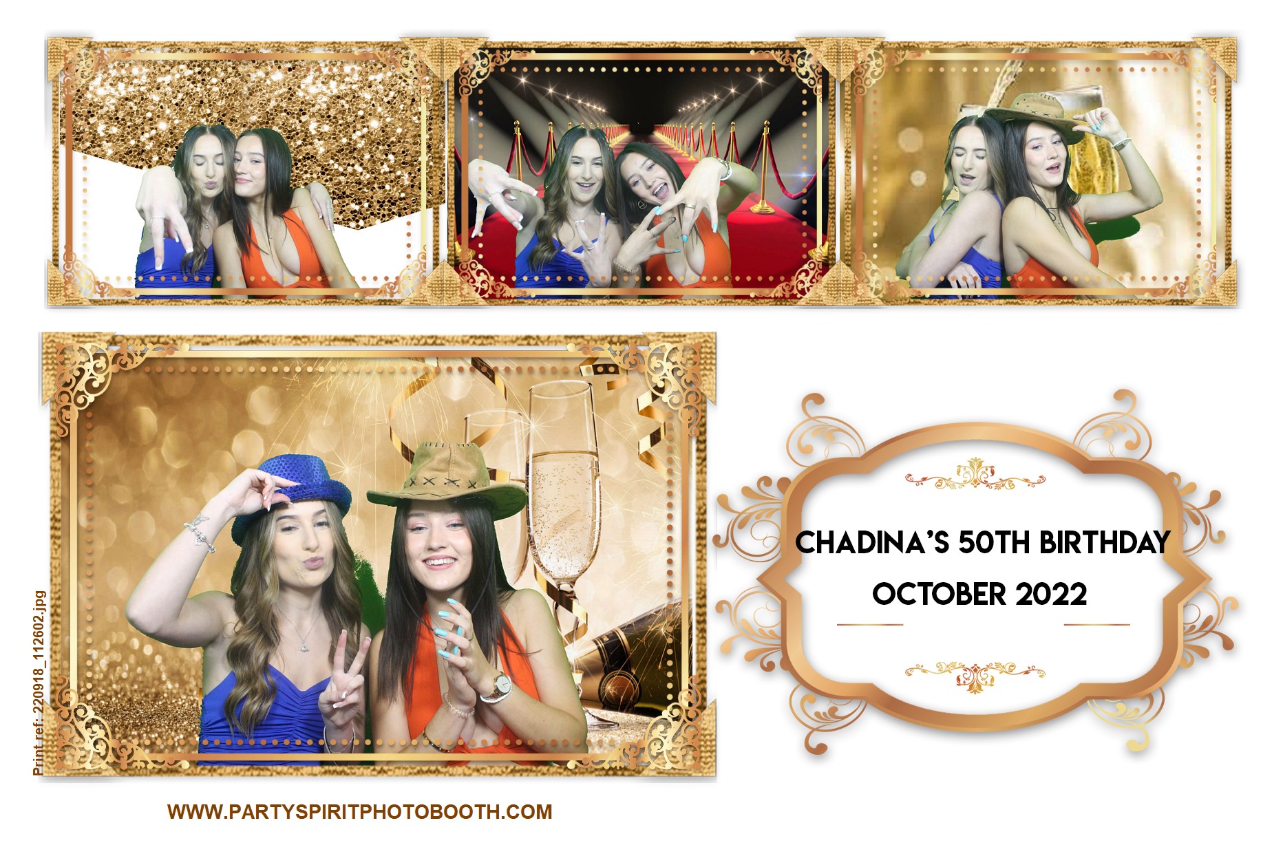50th Birthday Party | View more photos from the event at gallery.partyspiritphotobooth.com/u/PartySpiritPhotoBooth/50th-Birthday-Party
