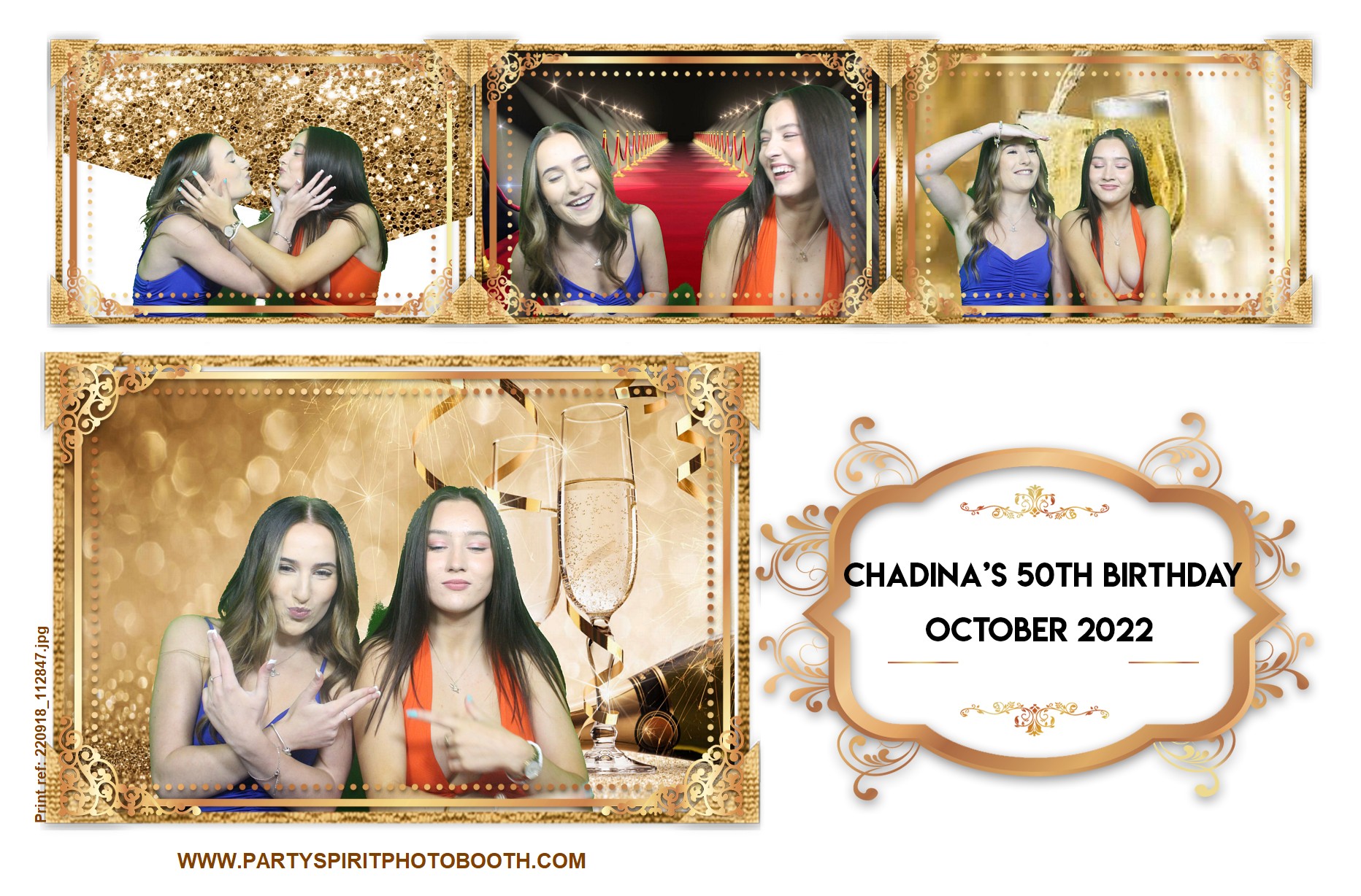 50th Birthday Party | View more photos from the event at gallery.partyspiritphotobooth.com/u/PartySpiritPhotoBooth/50th-Birthday-Party