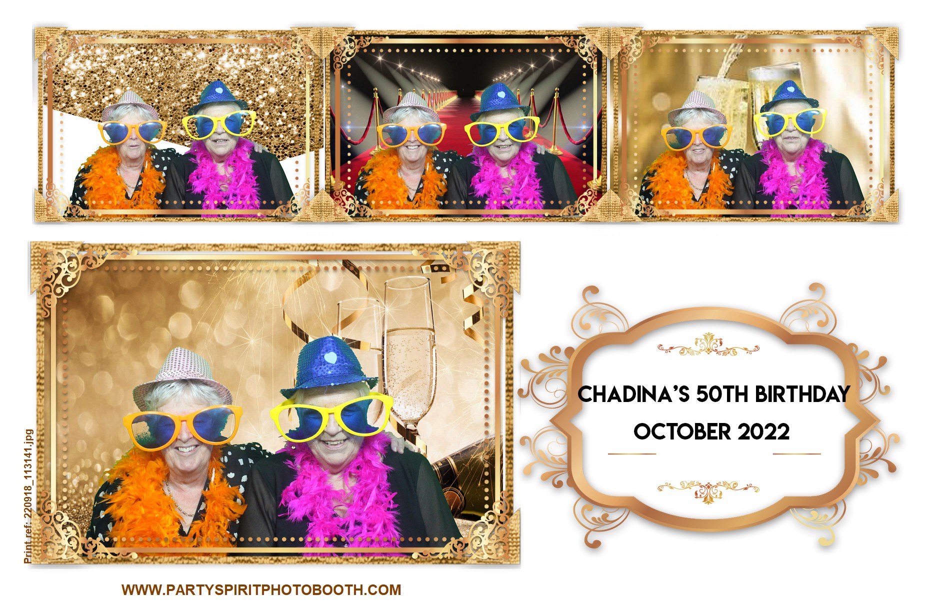 50th Birthday Party | View more photos from the event at gallery.partyspiritphotobooth.com/u/PartySpiritPhotoBooth/50th-Birthday-Party