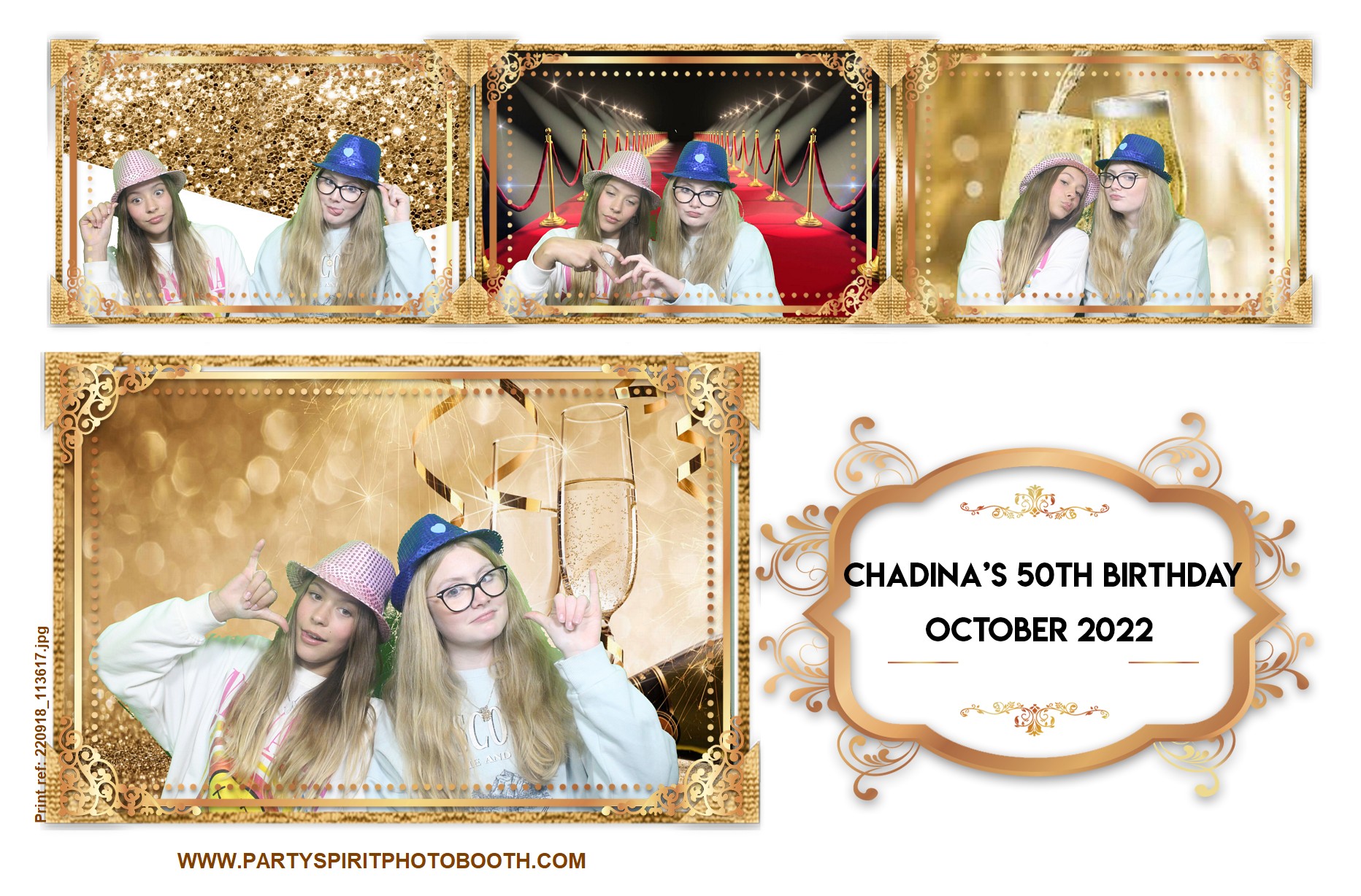 50th Birthday Party | View more photos from the event at gallery.partyspiritphotobooth.com/u/PartySpiritPhotoBooth/50th-Birthday-Party