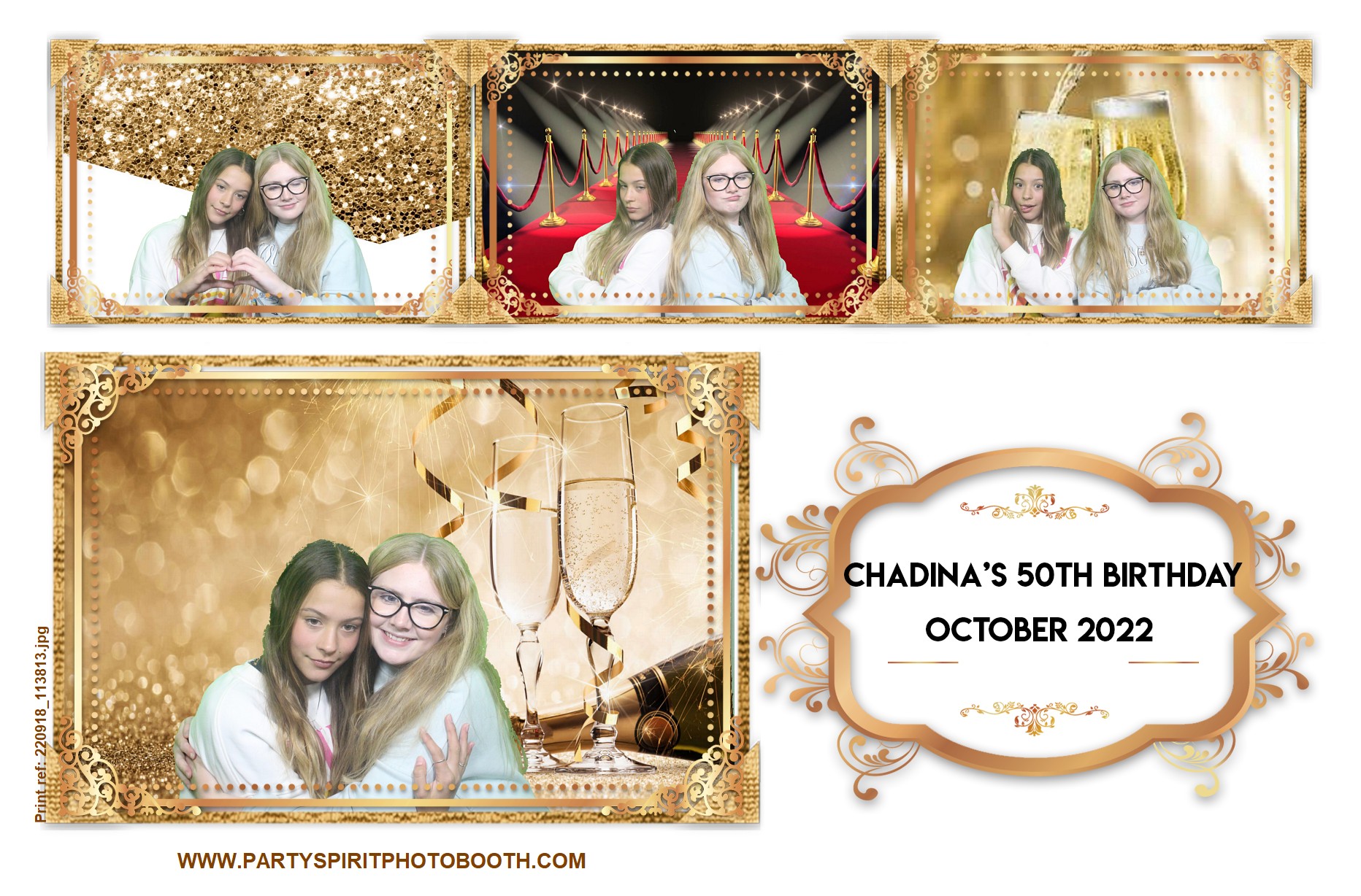 50th Birthday Party | View more photos from the event at gallery.partyspiritphotobooth.com/u/PartySpiritPhotoBooth/50th-Birthday-Party