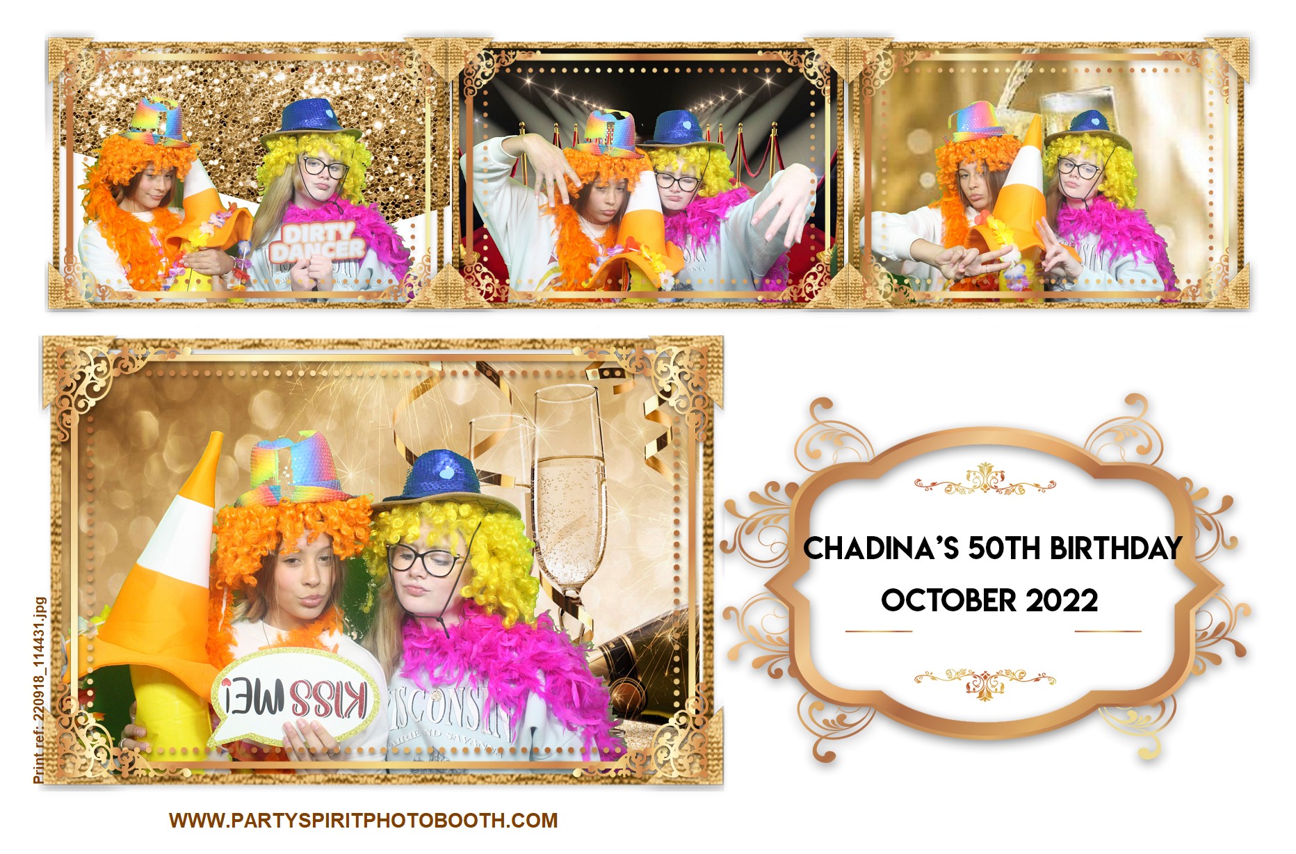50th Birthday Party | View more photos from the event at gallery.partyspiritphotobooth.com/u/PartySpiritPhotoBooth/50th-Birthday-Party