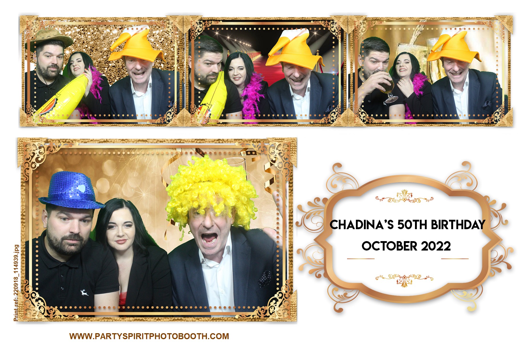 50th Birthday Party | View more photos from the event at gallery.partyspiritphotobooth.com/u/PartySpiritPhotoBooth/50th-Birthday-Party