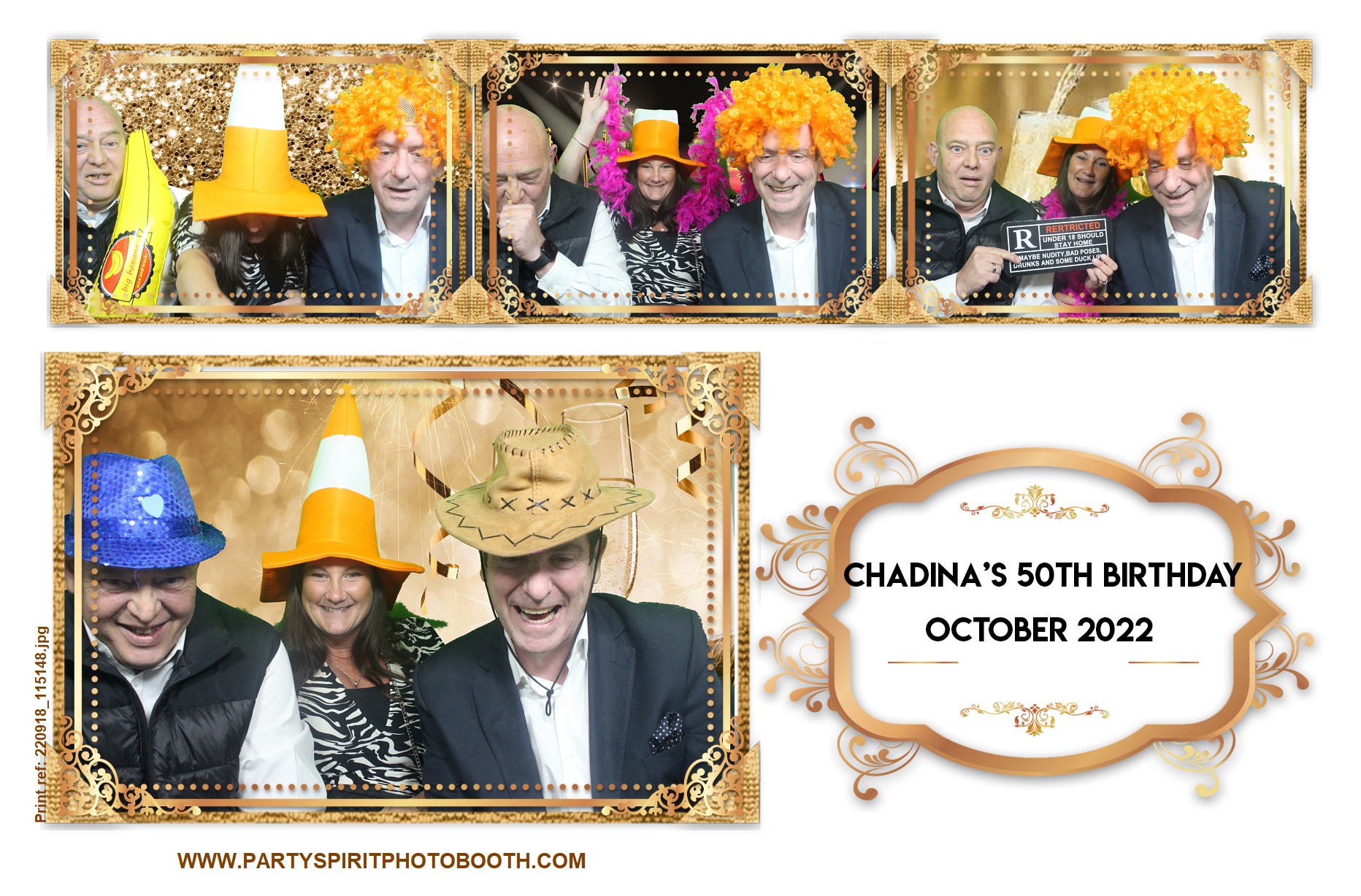 50th Birthday Party | View more photos from the event at gallery.partyspiritphotobooth.com/u/PartySpiritPhotoBooth/50th-Birthday-Party
