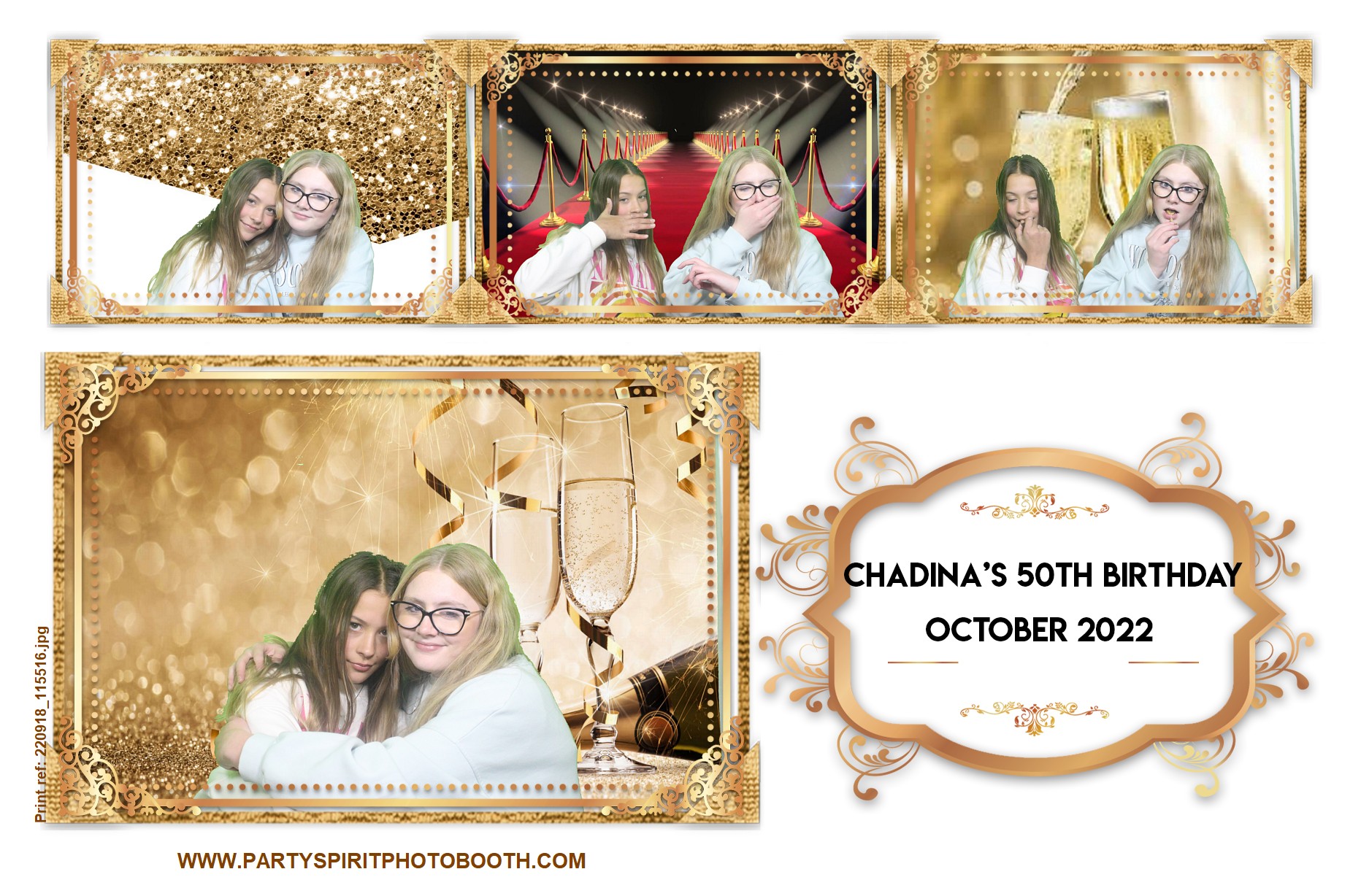 50th Birthday Party | View more photos from the event at gallery.partyspiritphotobooth.com/u/PartySpiritPhotoBooth/50th-Birthday-Party