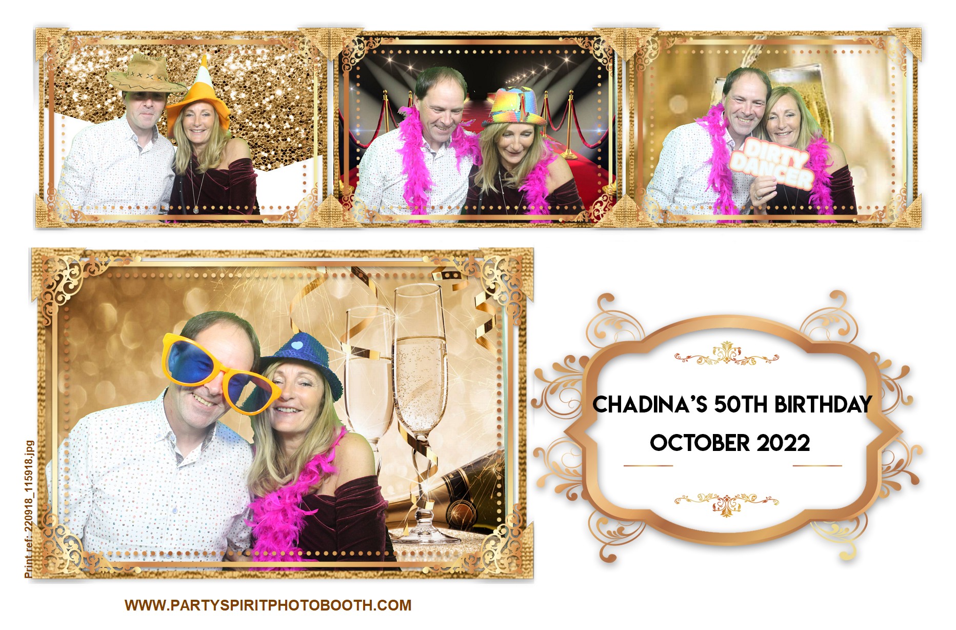 50th Birthday Party | View more photos from the event at gallery.partyspiritphotobooth.com/u/PartySpiritPhotoBooth/50th-Birthday-Party