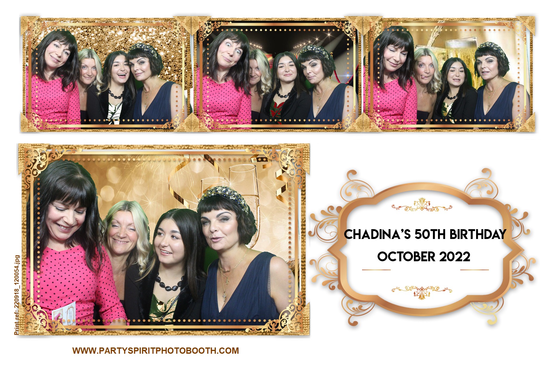 50th Birthday Party | View more photos from the event at gallery.partyspiritphotobooth.com/u/PartySpiritPhotoBooth/50th-Birthday-Party