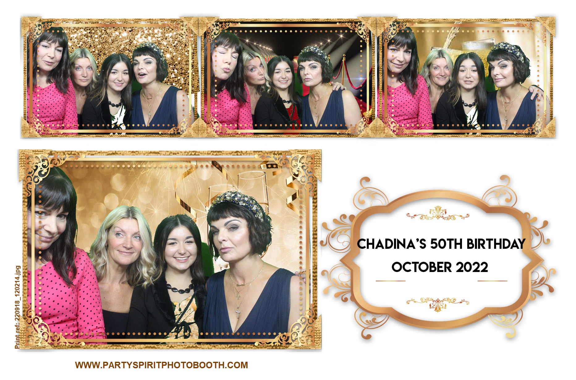 50th Birthday Party | View more photos from the event at gallery.partyspiritphotobooth.com/u/PartySpiritPhotoBooth/50th-Birthday-Party