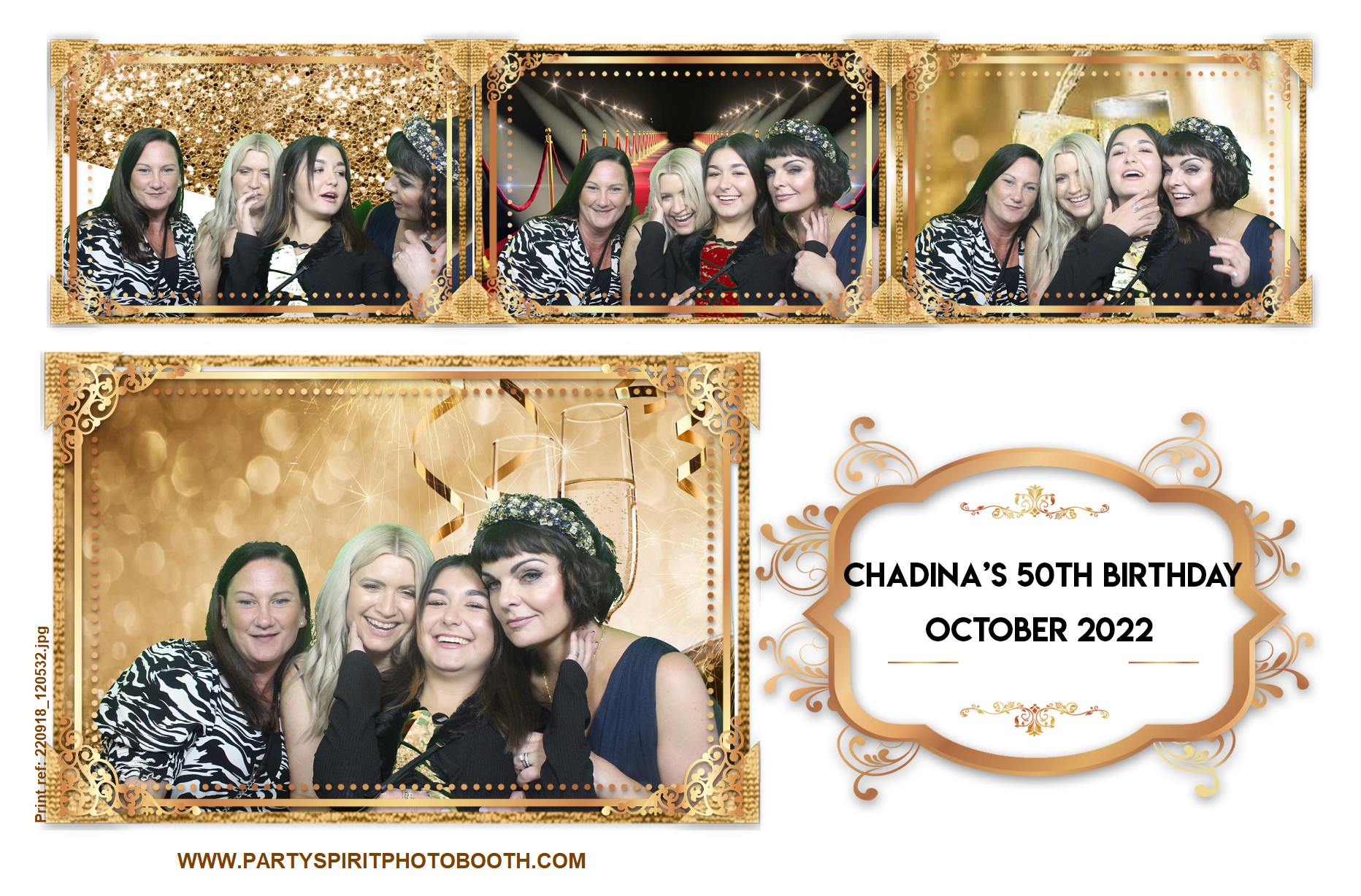 50th Birthday Party | View more photos from the event at gallery.partyspiritphotobooth.com/u/PartySpiritPhotoBooth/50th-Birthday-Party