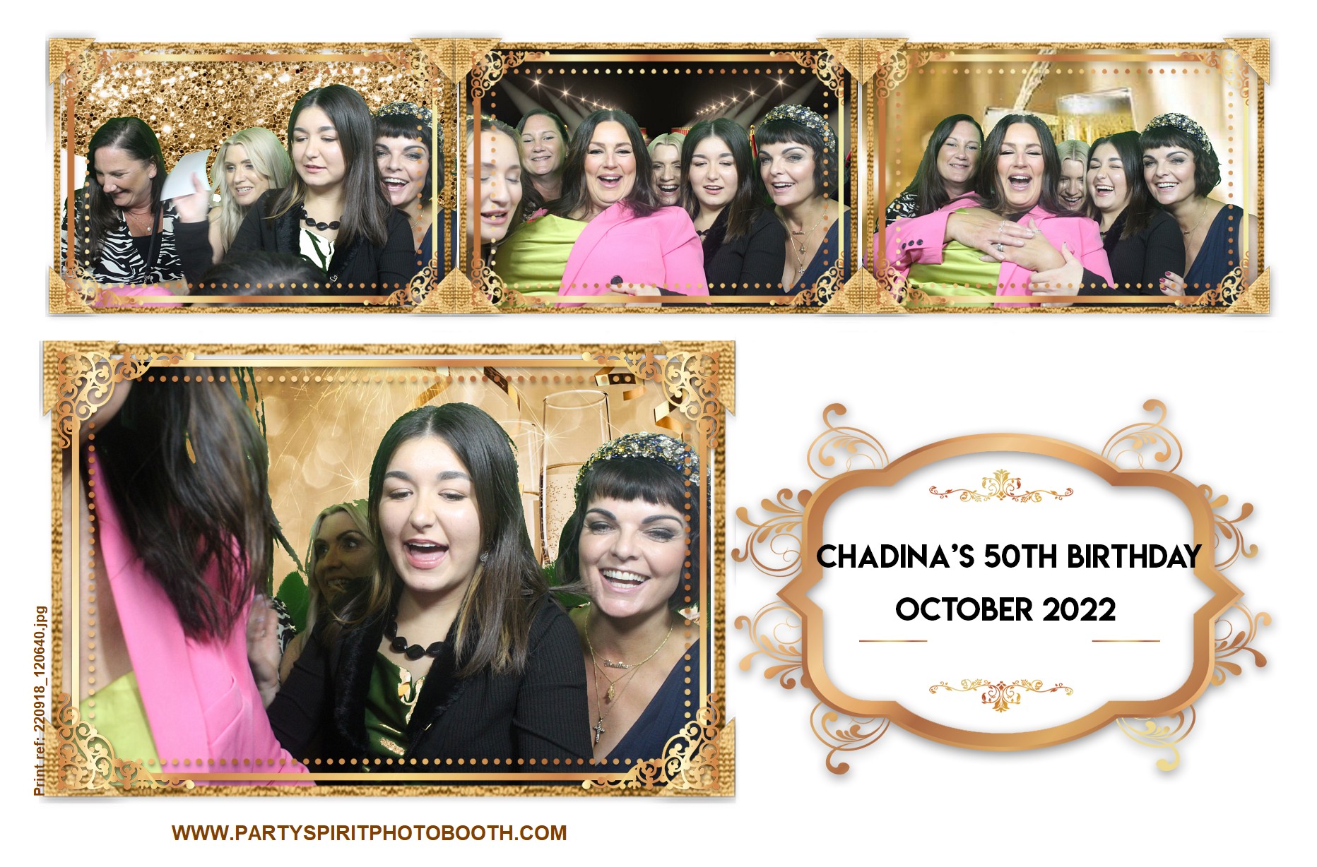 50th Birthday Party | View more photos from the event at gallery.partyspiritphotobooth.com/u/PartySpiritPhotoBooth/50th-Birthday-Party