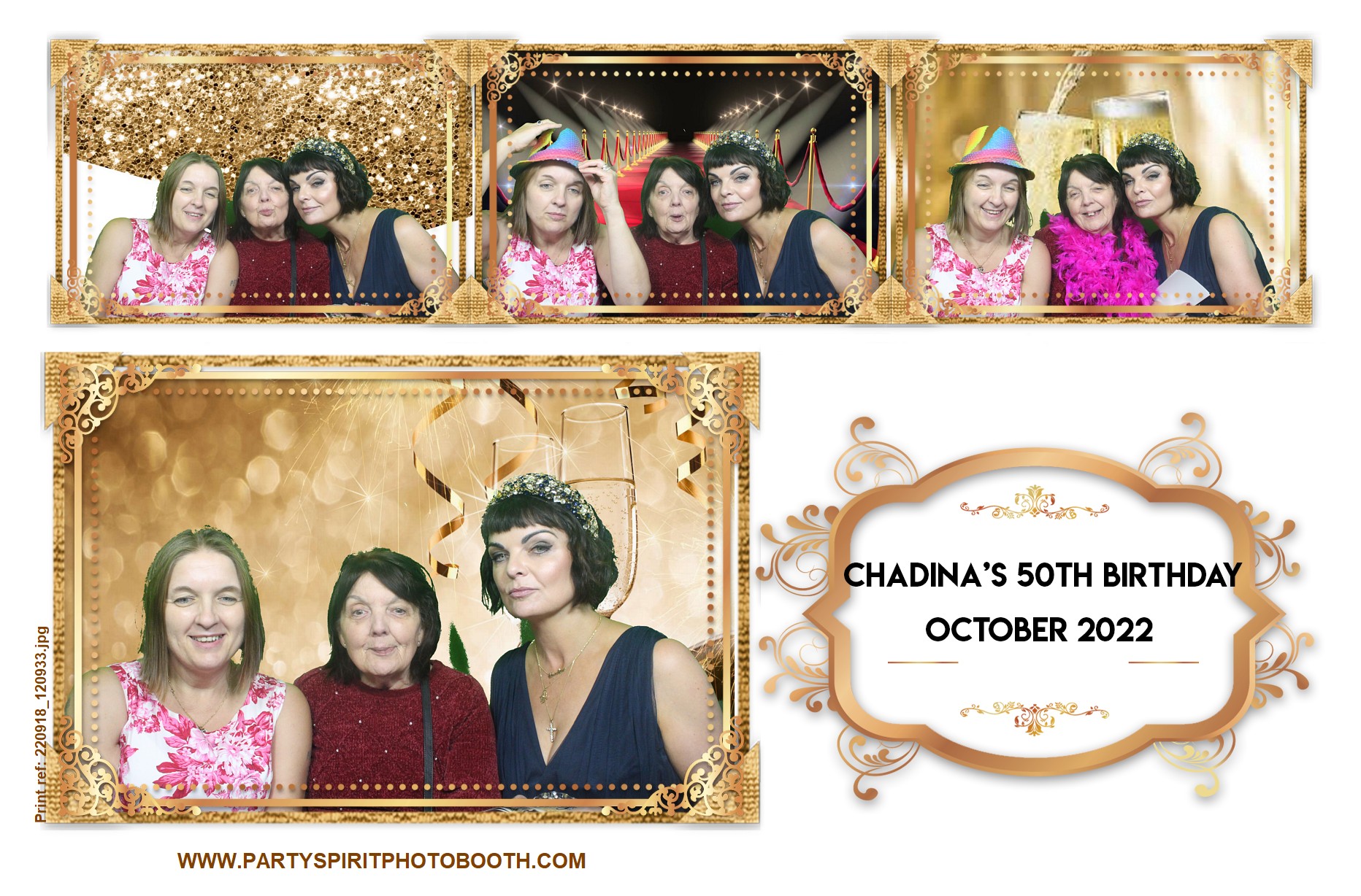 50th Birthday Party | View more photos from the event at gallery.partyspiritphotobooth.com/u/PartySpiritPhotoBooth/50th-Birthday-Party