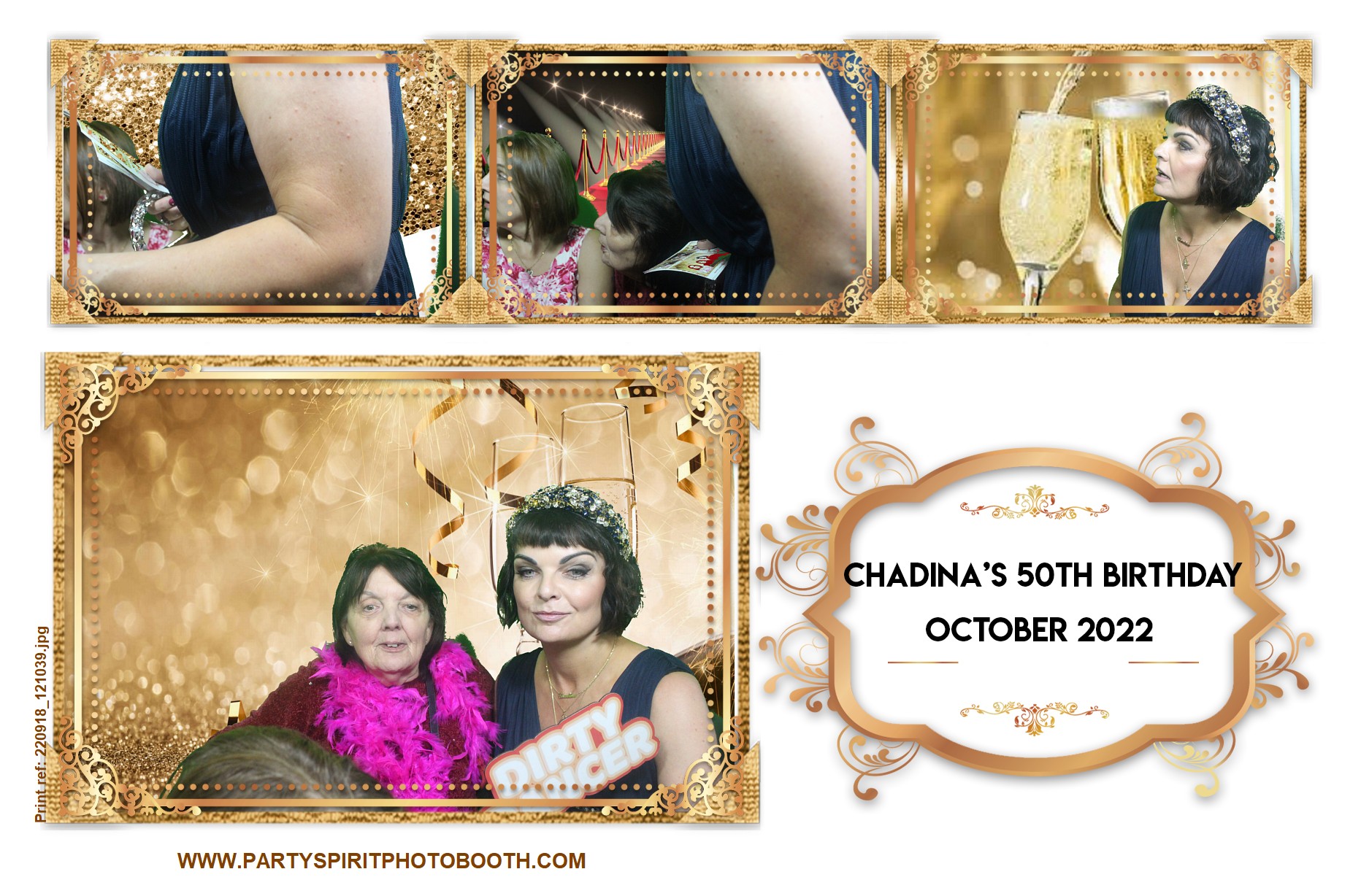 50th Birthday Party | View more photos from the event at gallery.partyspiritphotobooth.com/u/PartySpiritPhotoBooth/50th-Birthday-Party