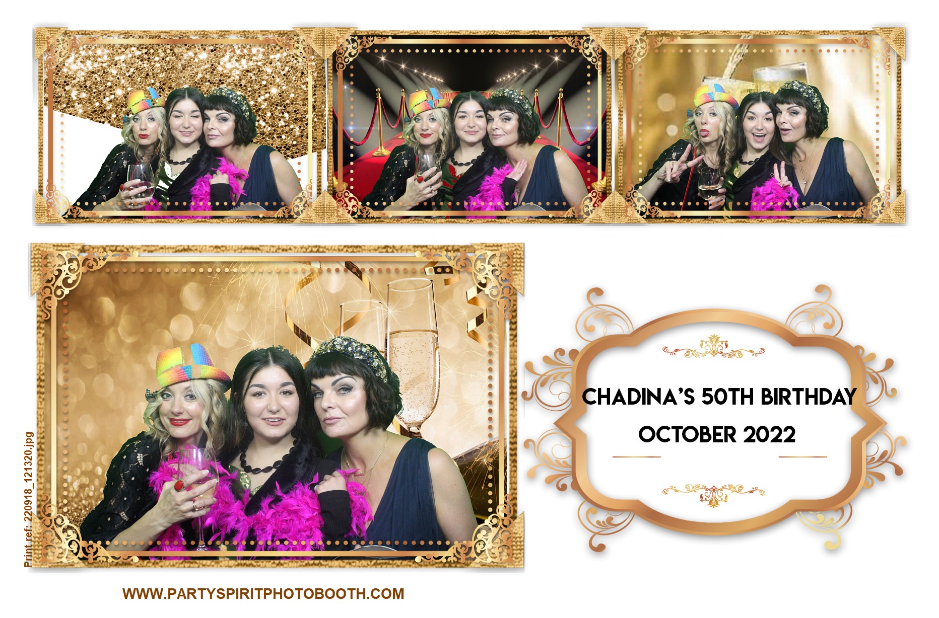 50th Birthday Party | View more photos from the event at gallery.partyspiritphotobooth.com/u/PartySpiritPhotoBooth/50th-Birthday-Party
