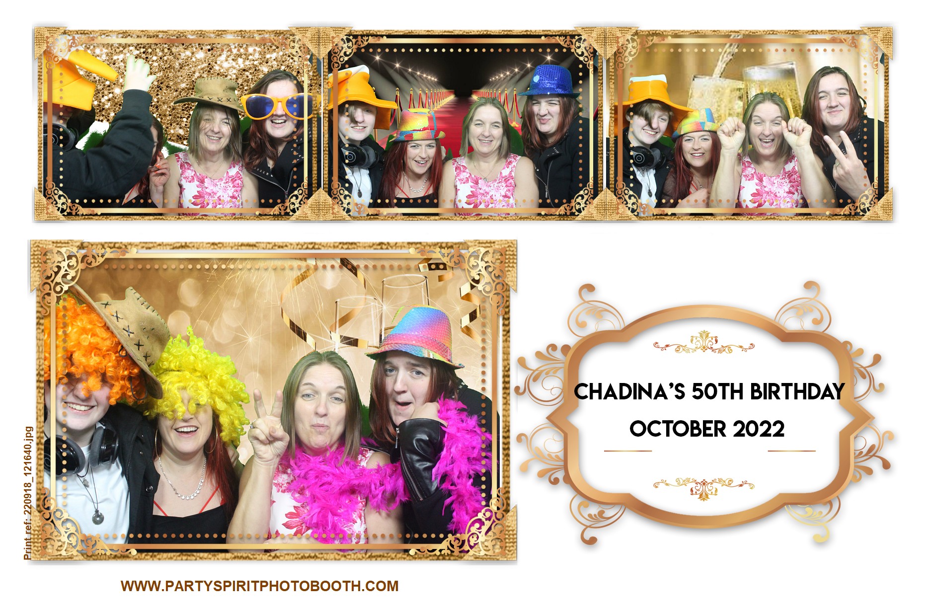 50th Birthday Party | View more photos from the event at gallery.partyspiritphotobooth.com/u/PartySpiritPhotoBooth/50th-Birthday-Party