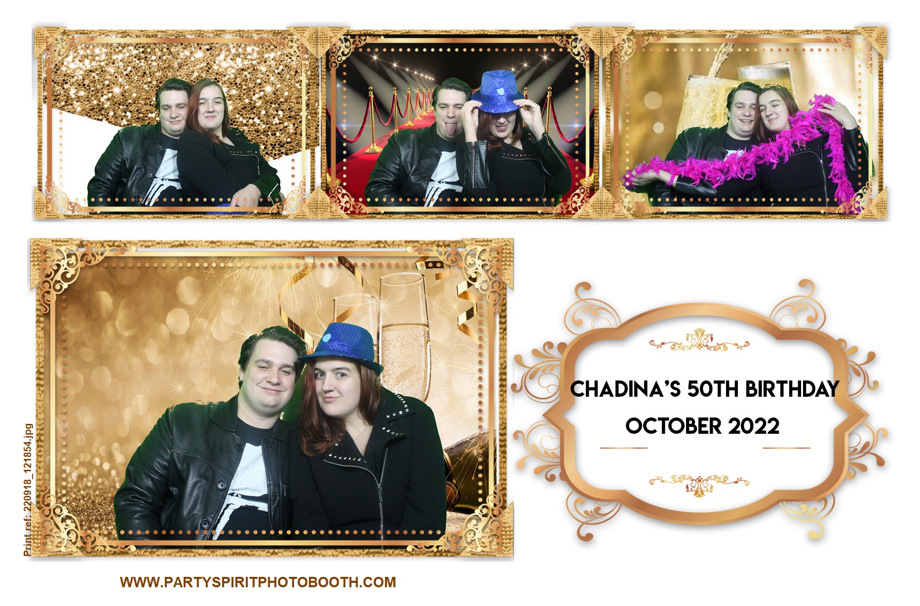 50th Birthday Party | View more photos from the event at gallery.partyspiritphotobooth.com/u/PartySpiritPhotoBooth/50th-Birthday-Party