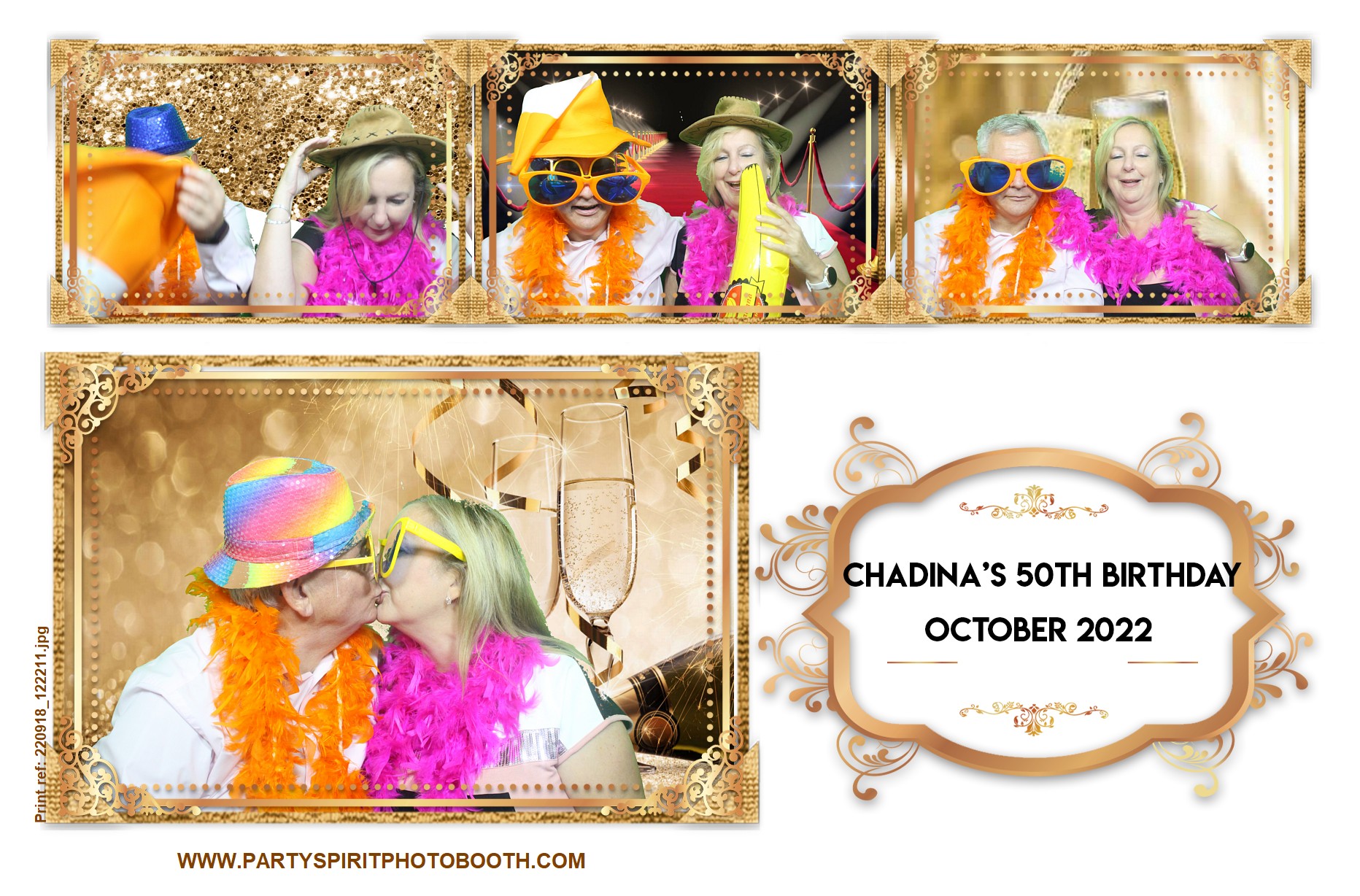 50th Birthday Party | View more photos from the event at gallery.partyspiritphotobooth.com/u/PartySpiritPhotoBooth/50th-Birthday-Party