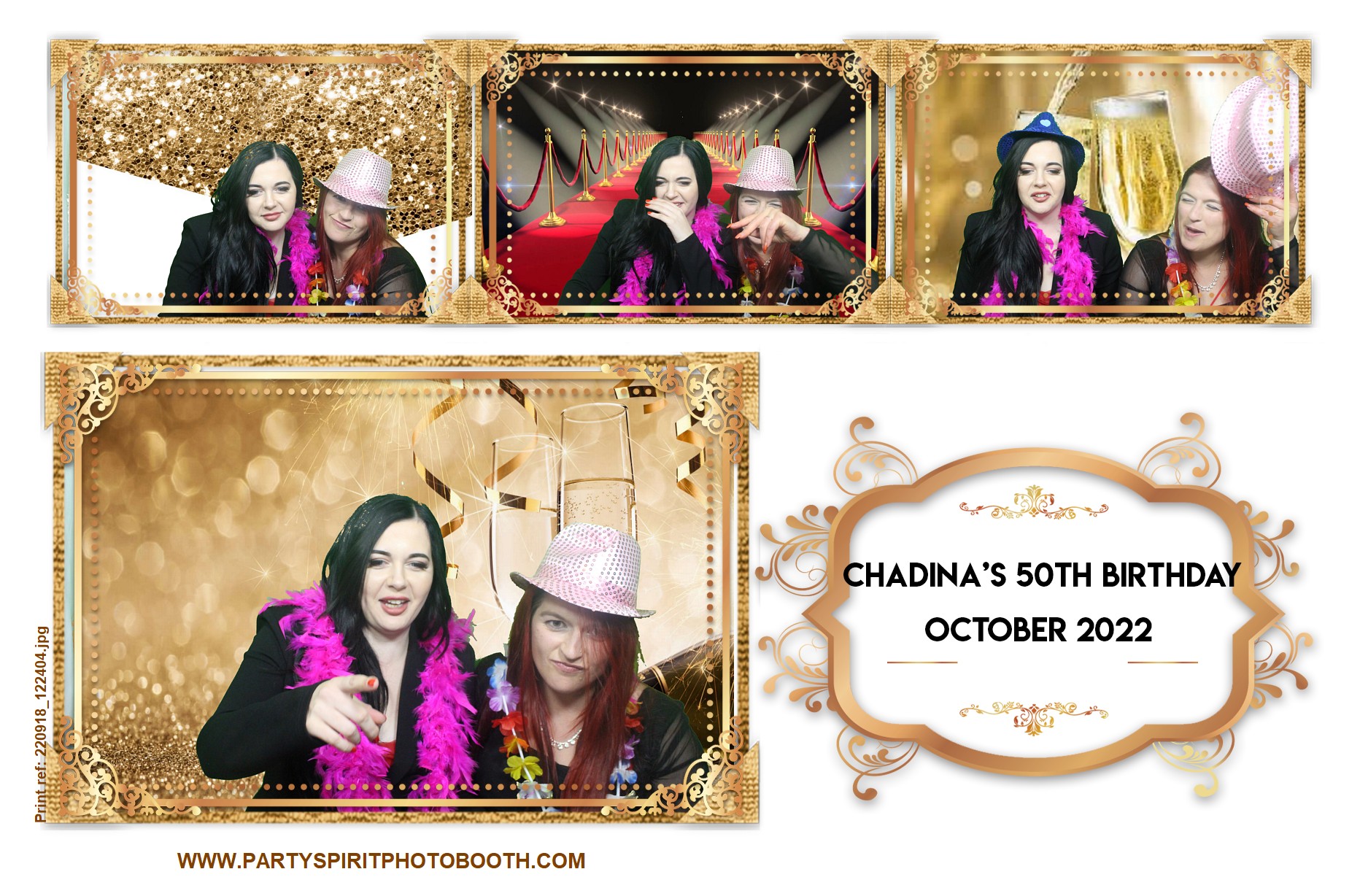 50th Birthday Party | View more photos from the event at gallery.partyspiritphotobooth.com/u/PartySpiritPhotoBooth/50th-Birthday-Party