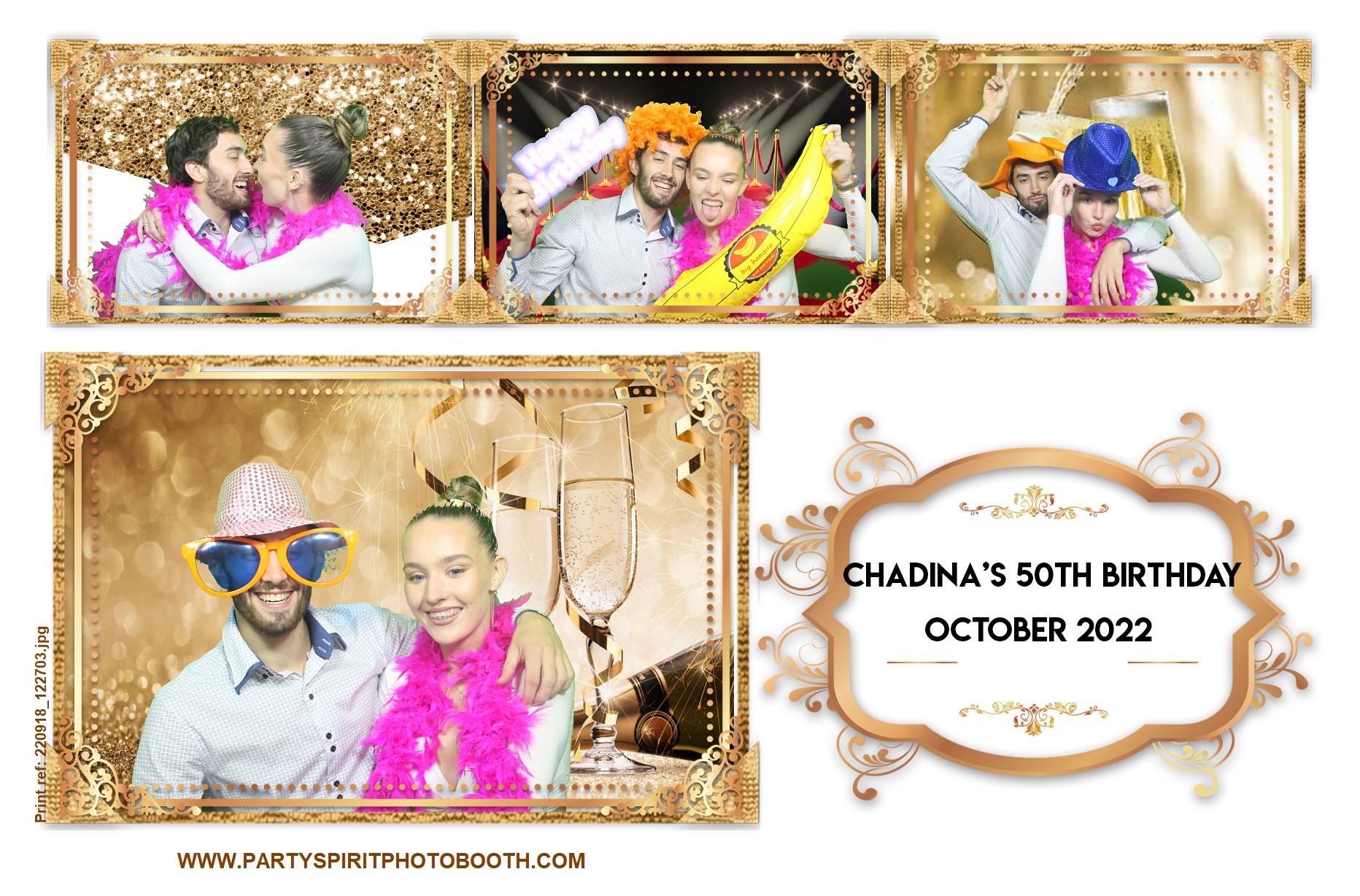 50th Birthday Party | View more photos from the event at gallery.partyspiritphotobooth.com/u/PartySpiritPhotoBooth/50th-Birthday-Party