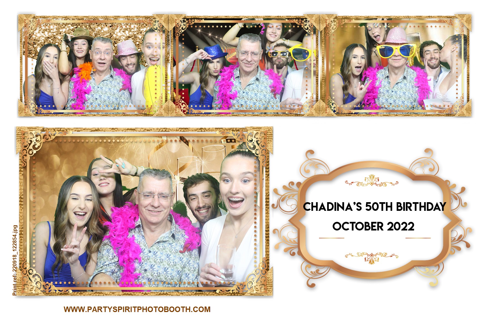 50th Birthday Party | View more photos from the event at gallery.partyspiritphotobooth.com/u/PartySpiritPhotoBooth/50th-Birthday-Party
