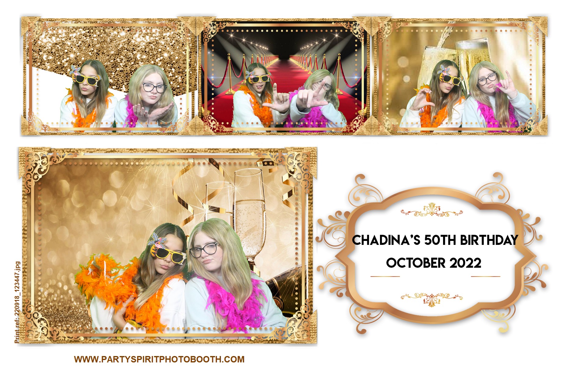50th Birthday Party | View more photos from the event at gallery.partyspiritphotobooth.com/u/PartySpiritPhotoBooth/50th-Birthday-Party