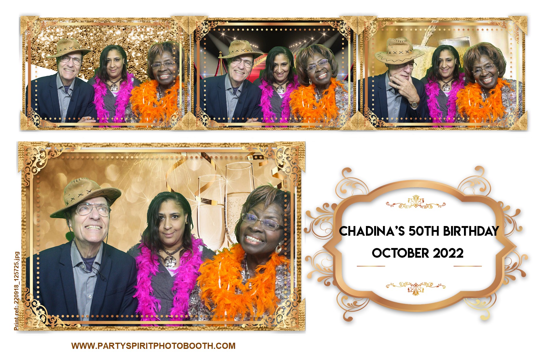 50th Birthday Party | View more photos from the event at gallery.partyspiritphotobooth.com/u/PartySpiritPhotoBooth/50th-Birthday-Party