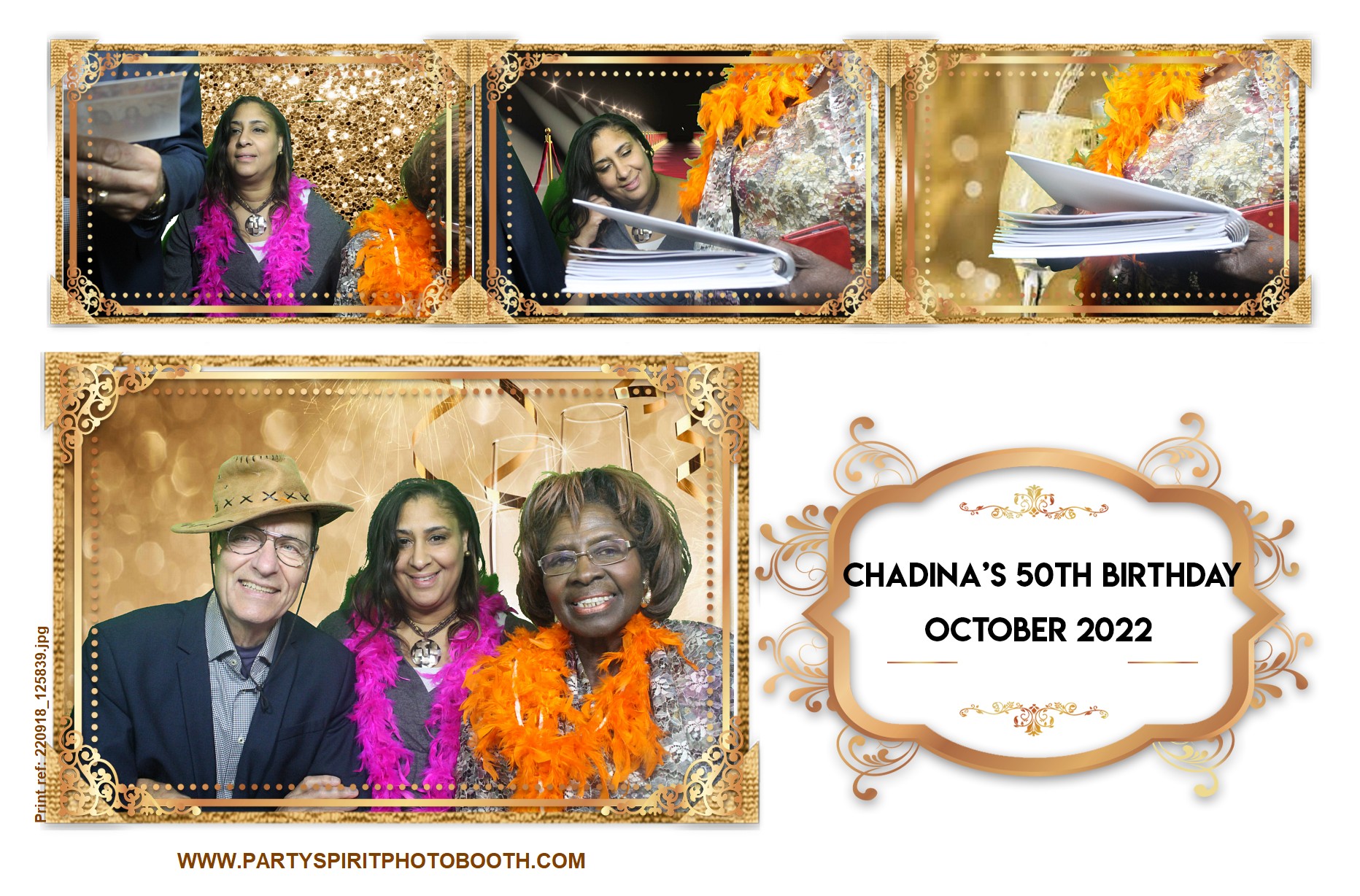 50th Birthday Party | View more photos from the event at gallery.partyspiritphotobooth.com/u/PartySpiritPhotoBooth/50th-Birthday-Party