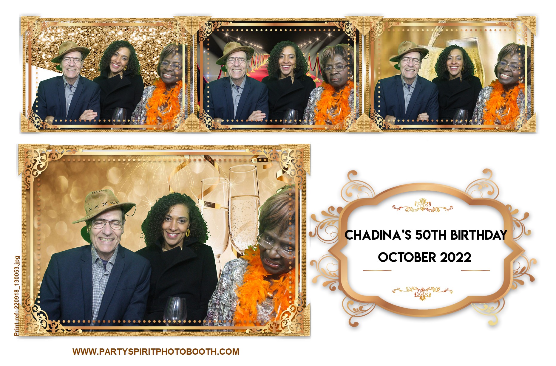 50th Birthday Party | View more photos from the event at gallery.partyspiritphotobooth.com/u/PartySpiritPhotoBooth/50th-Birthday-Party