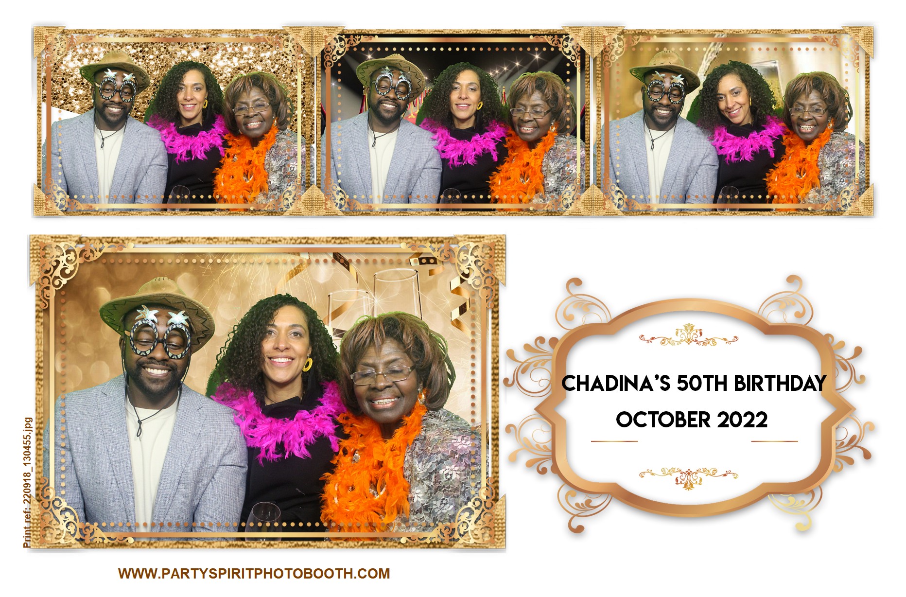 50th Birthday Party | View more photos from the event at gallery.partyspiritphotobooth.com/u/PartySpiritPhotoBooth/50th-Birthday-Party