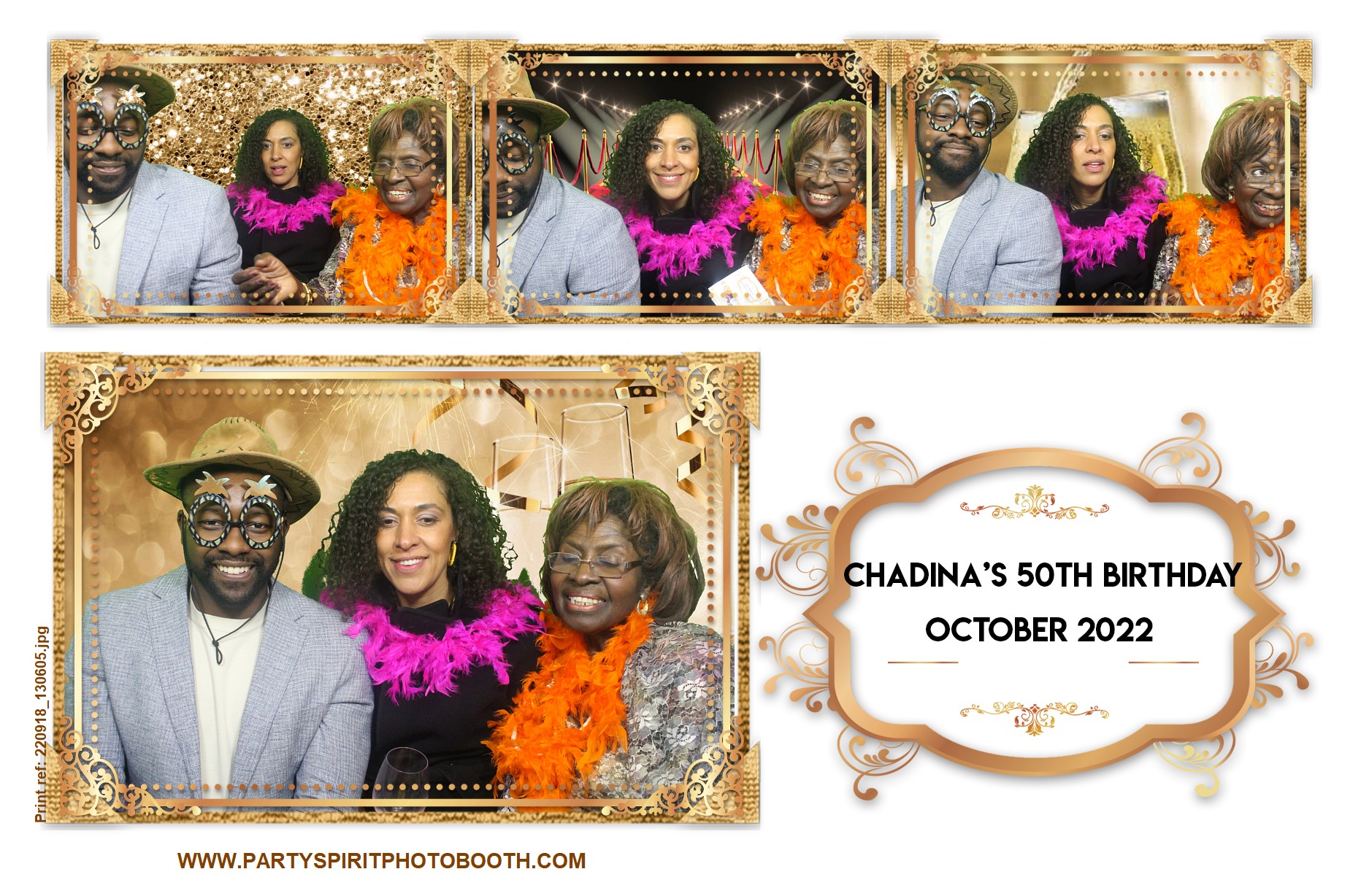 50th Birthday Party | View more photos from the event at gallery.partyspiritphotobooth.com/u/PartySpiritPhotoBooth/50th-Birthday-Party