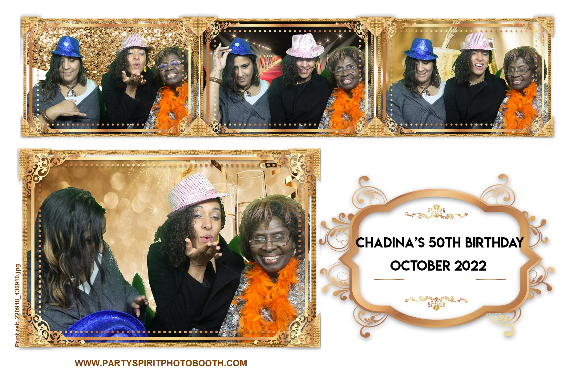 50th Birthday Party | View more photos from the event at gallery.partyspiritphotobooth.com/u/PartySpiritPhotoBooth/50th-Birthday-Party