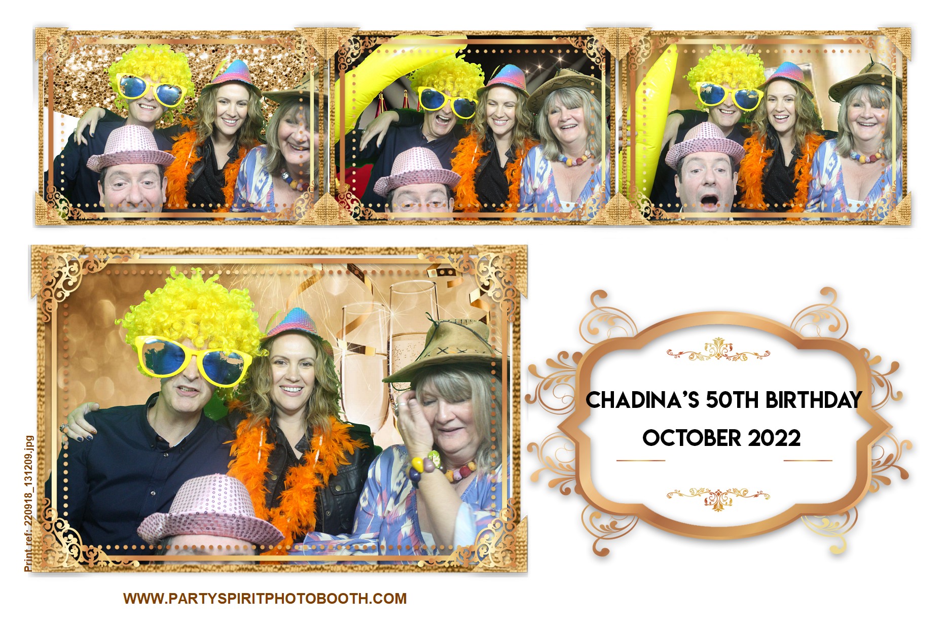 50th Birthday Party | View more photos from the event at gallery.partyspiritphotobooth.com/u/PartySpiritPhotoBooth/50th-Birthday-Party