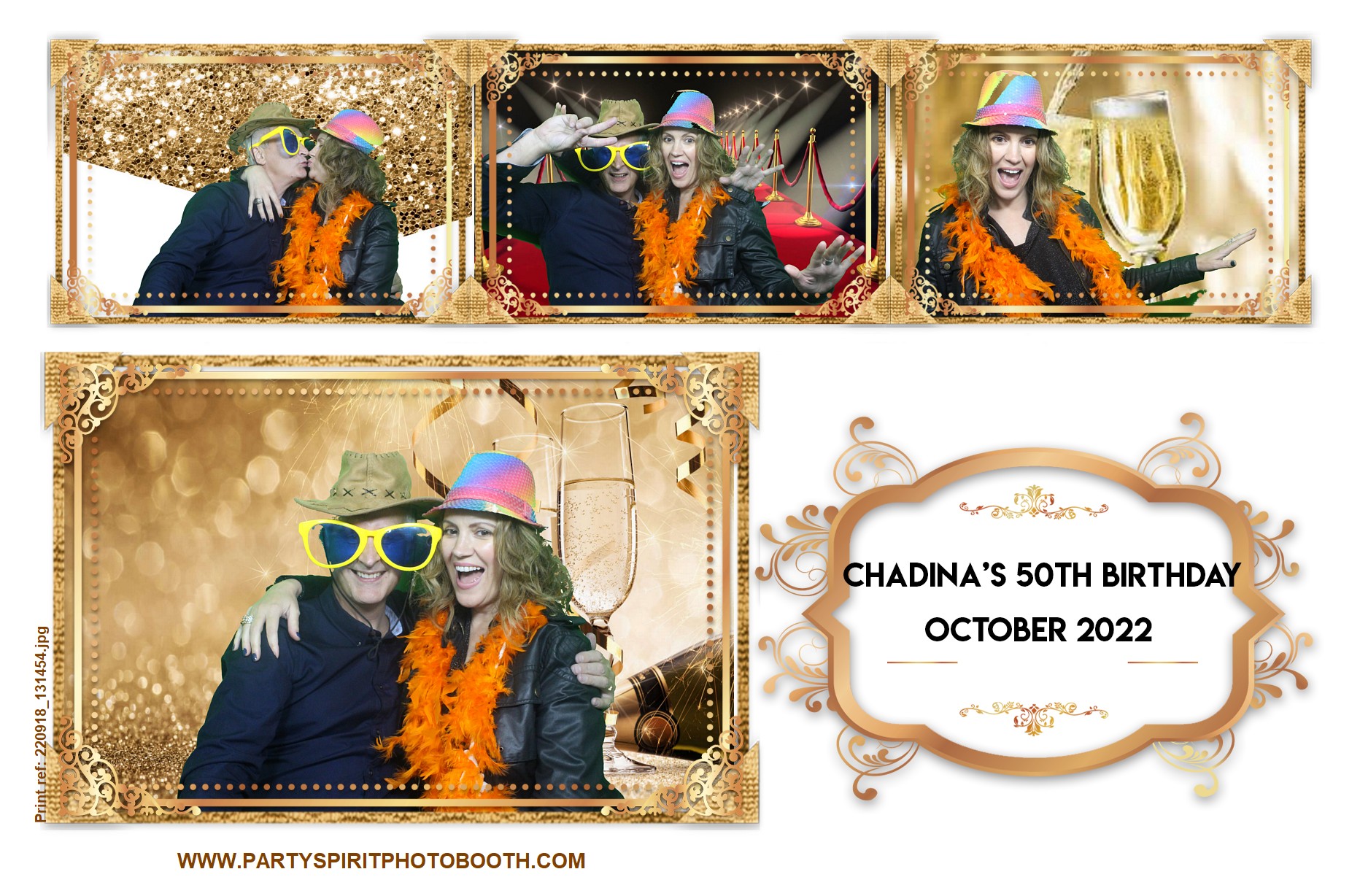 50th Birthday Party | View more photos from the event at gallery.partyspiritphotobooth.com/u/PartySpiritPhotoBooth/50th-Birthday-Party