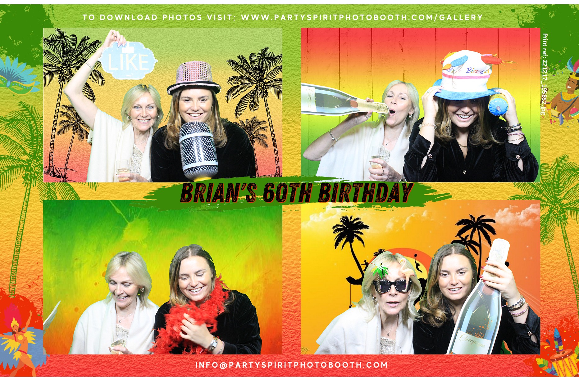 60th Birthday Celebration  | View more photos from the event at gallery.partyspiritphotobooth.com/u/PartySpiritPhotoBooth/60th-Birthday-Celebration