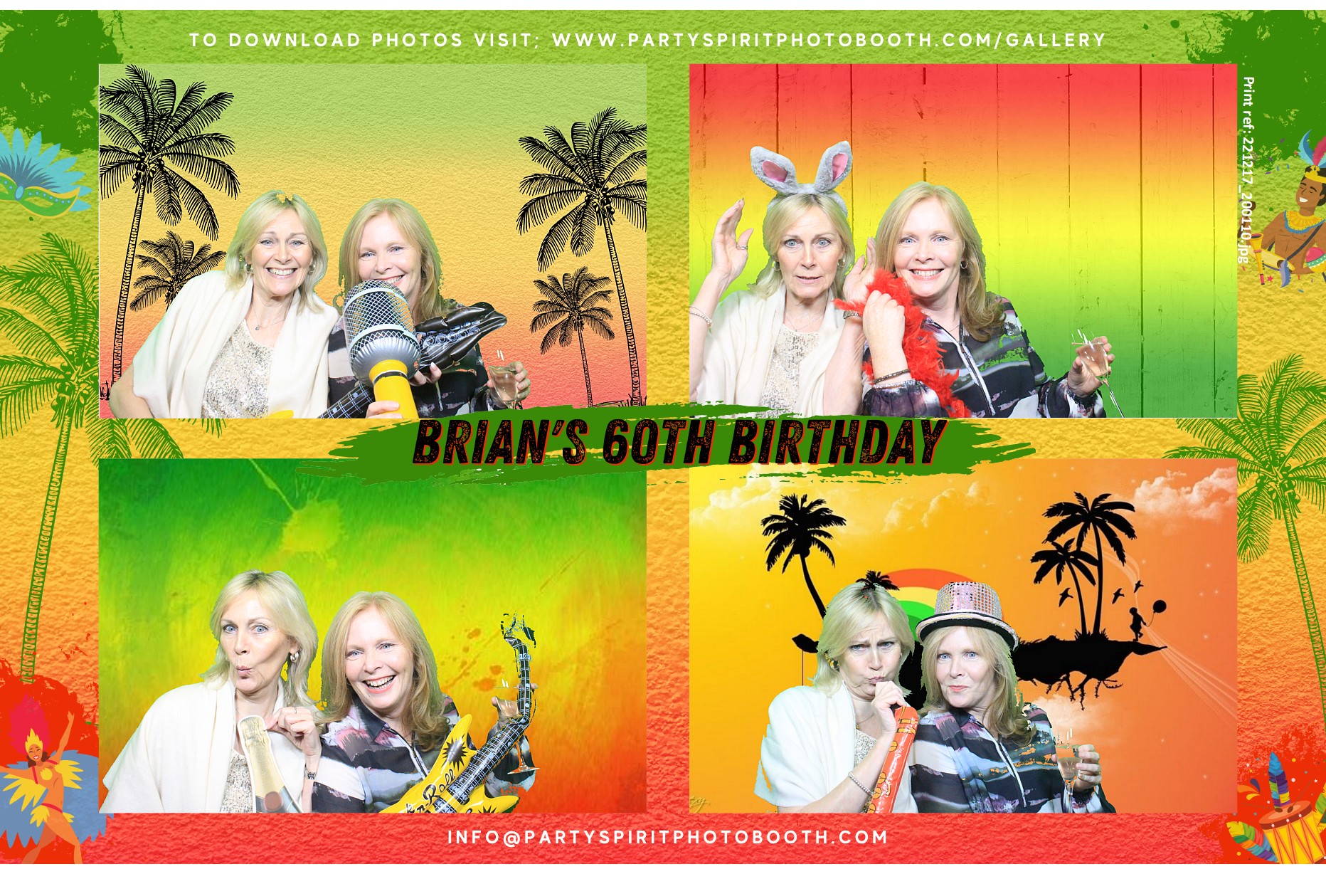 60th Birthday Celebration  | View more photos from the event at gallery.partyspiritphotobooth.com/u/PartySpiritPhotoBooth/60th-Birthday-Celebration